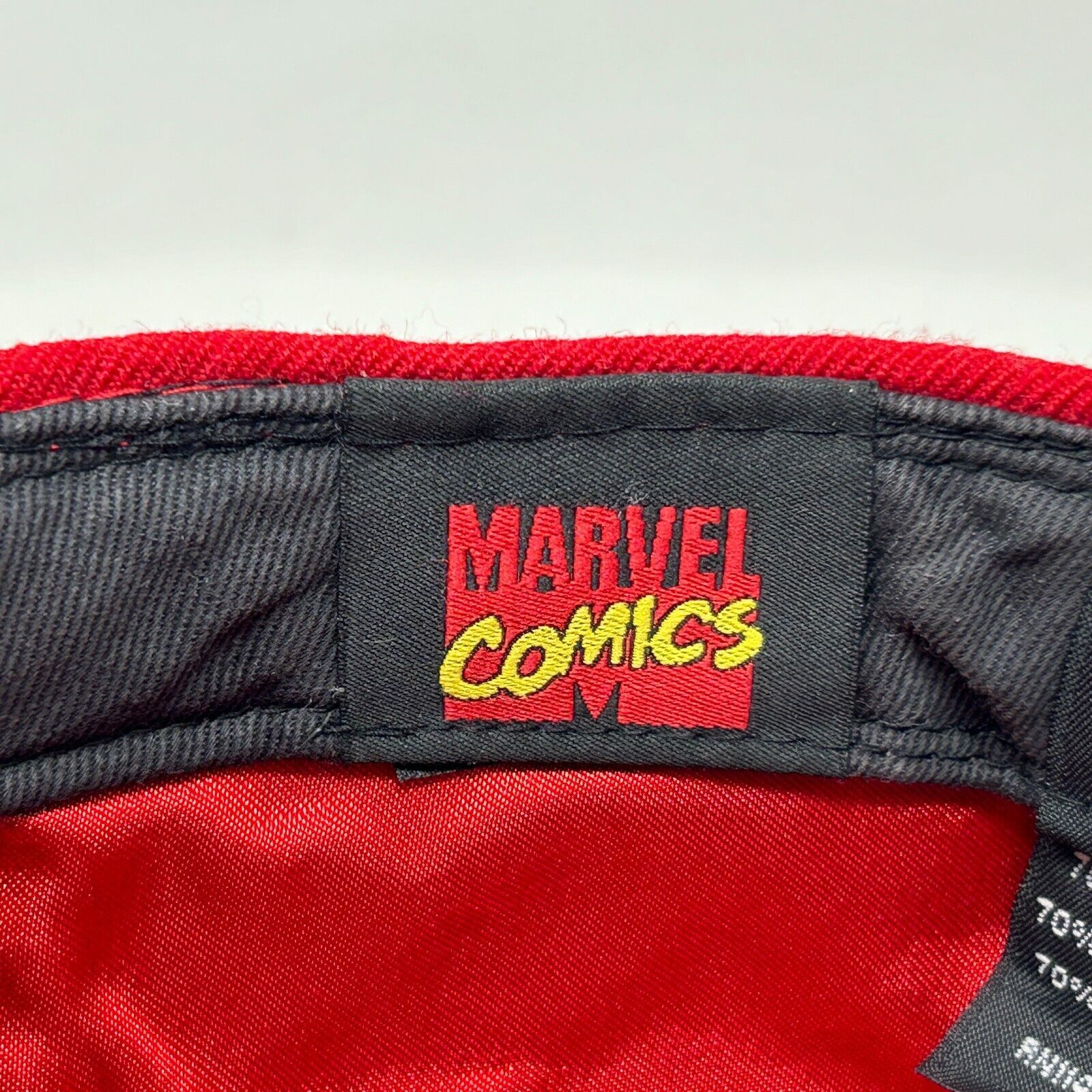 New Era Invincible Iron Man Hat Cap Fitted 7 5/8 Red New Era 59Fifty Size ONE SIZE - 11 Thumbnail