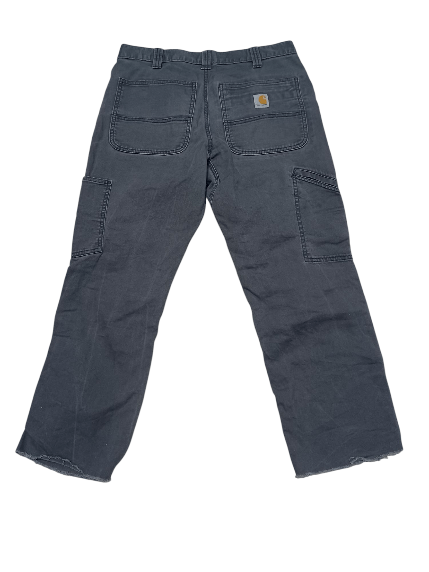 Carhartt CARHARTT CARGO VINTAGE SHORTED GREY PANTS SK8 WORKWEAR Size US 32 / EU 48 - 1 Thumbnail