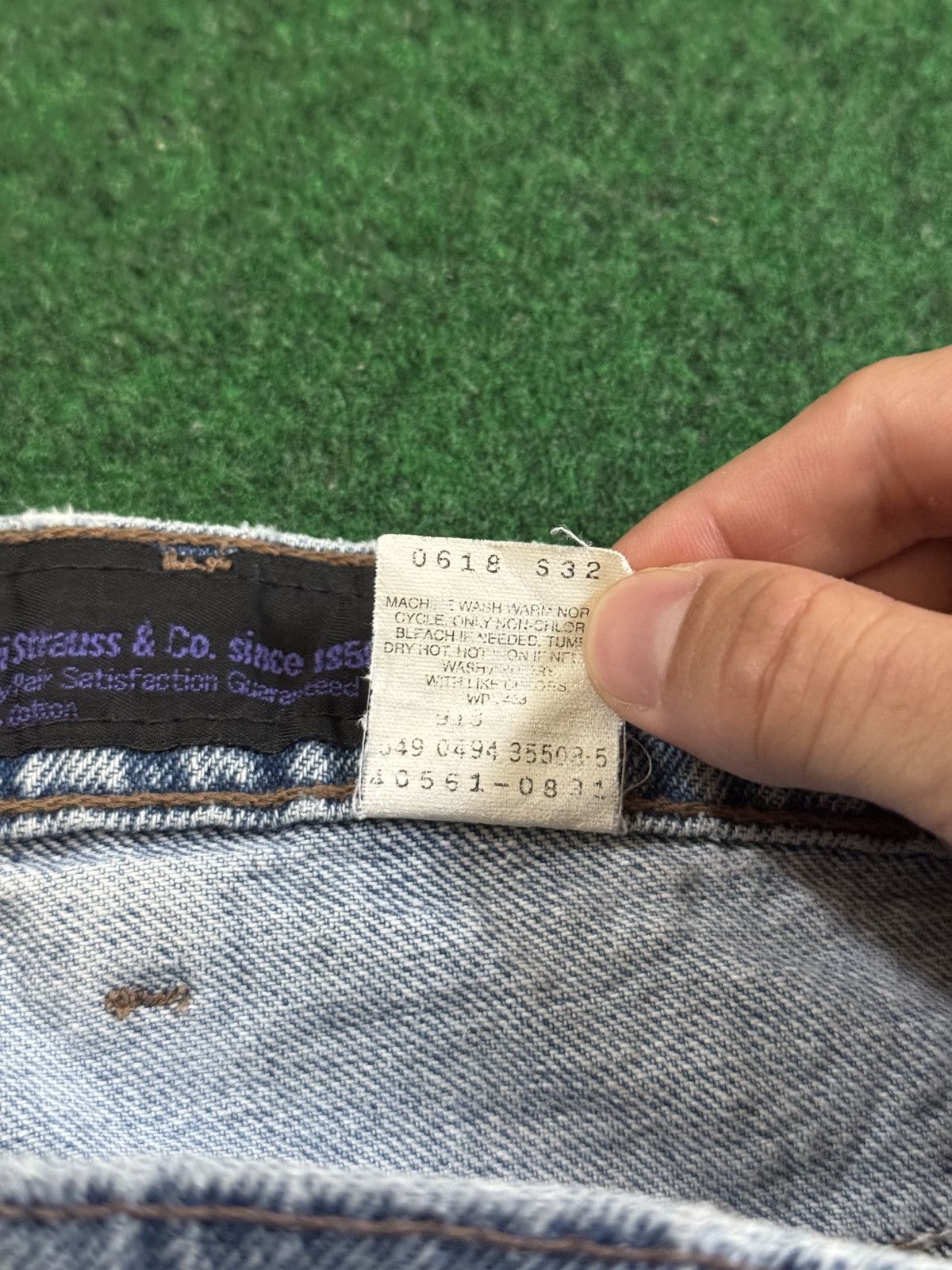Levi's Vintage Clothing Vintage 90s Silvertab Levi’s Baggy Light Wash Hip Hop Jeans Size US 42 / EU 58 - 5 Thumbnail