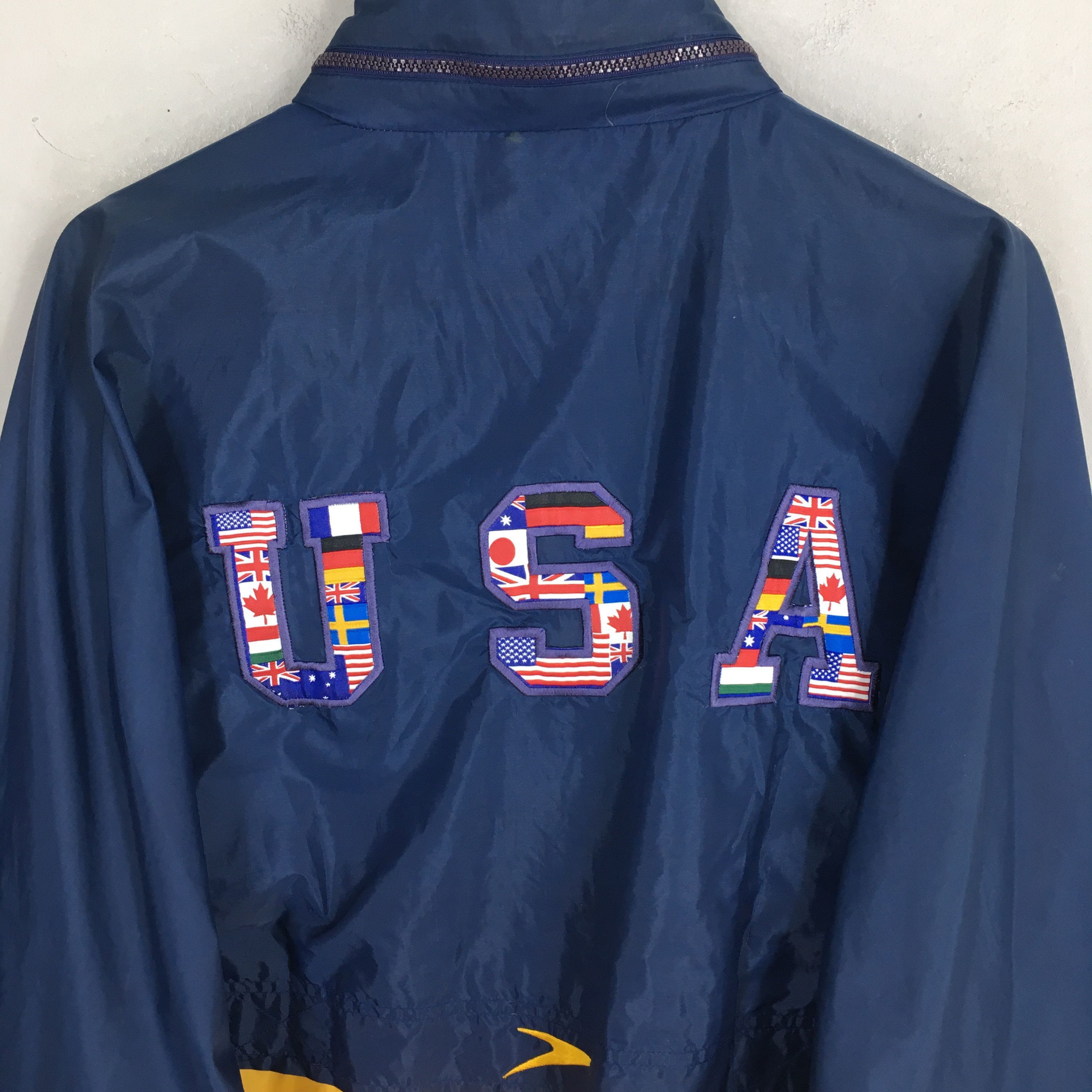 Speedo Vintage Speedo Usa Windbreaker Jacket Medium Size US M / EU 48-50 / 2 - 10 Thumbnail