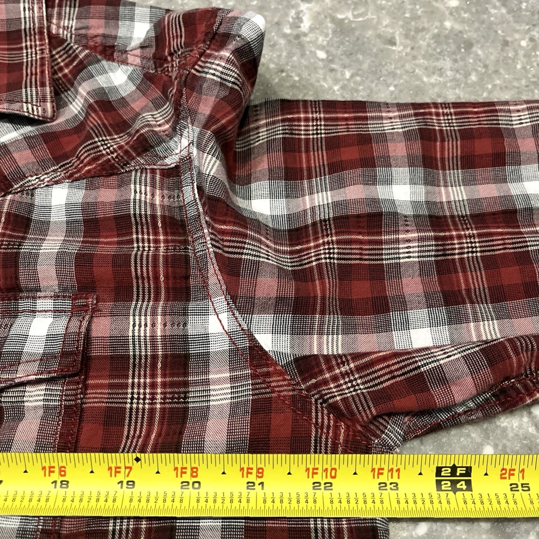 Wrangler Wrangler Retro Western Cowboy Plaid Shirt Men L Long Sleeve Snap Up Cotton Multicolor Casual Western American Pockets Size US L / EU 52-54 / 3 - 4 Thumbnail