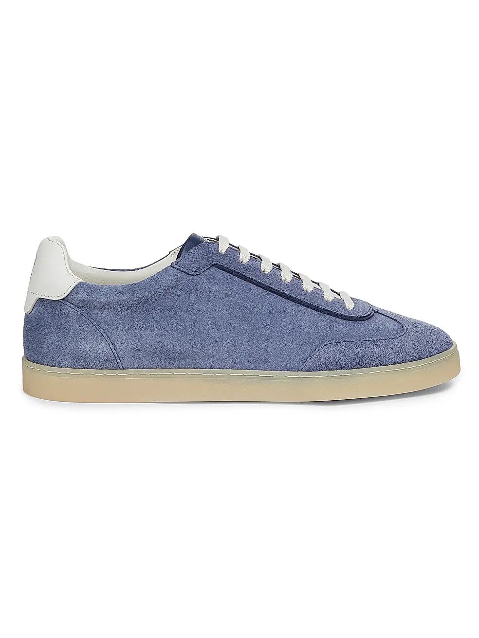 os11x0226 Suede Low-Top Sneakers In Blue