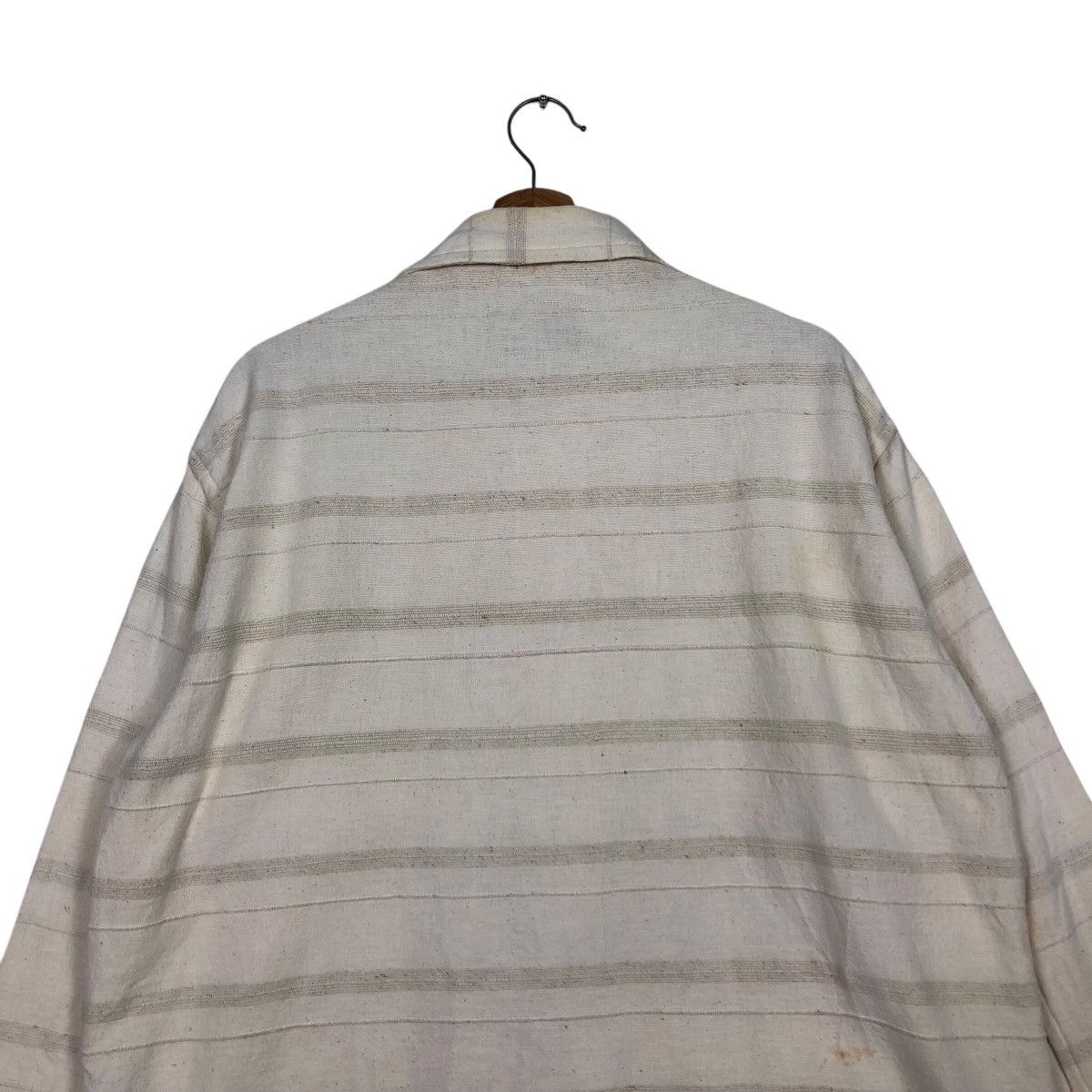 45rpm 📌Vintage Chore Jacket Button Striped Design Milagosta India Size US M / EU 48-50 / 2 - 10 Thumbnail