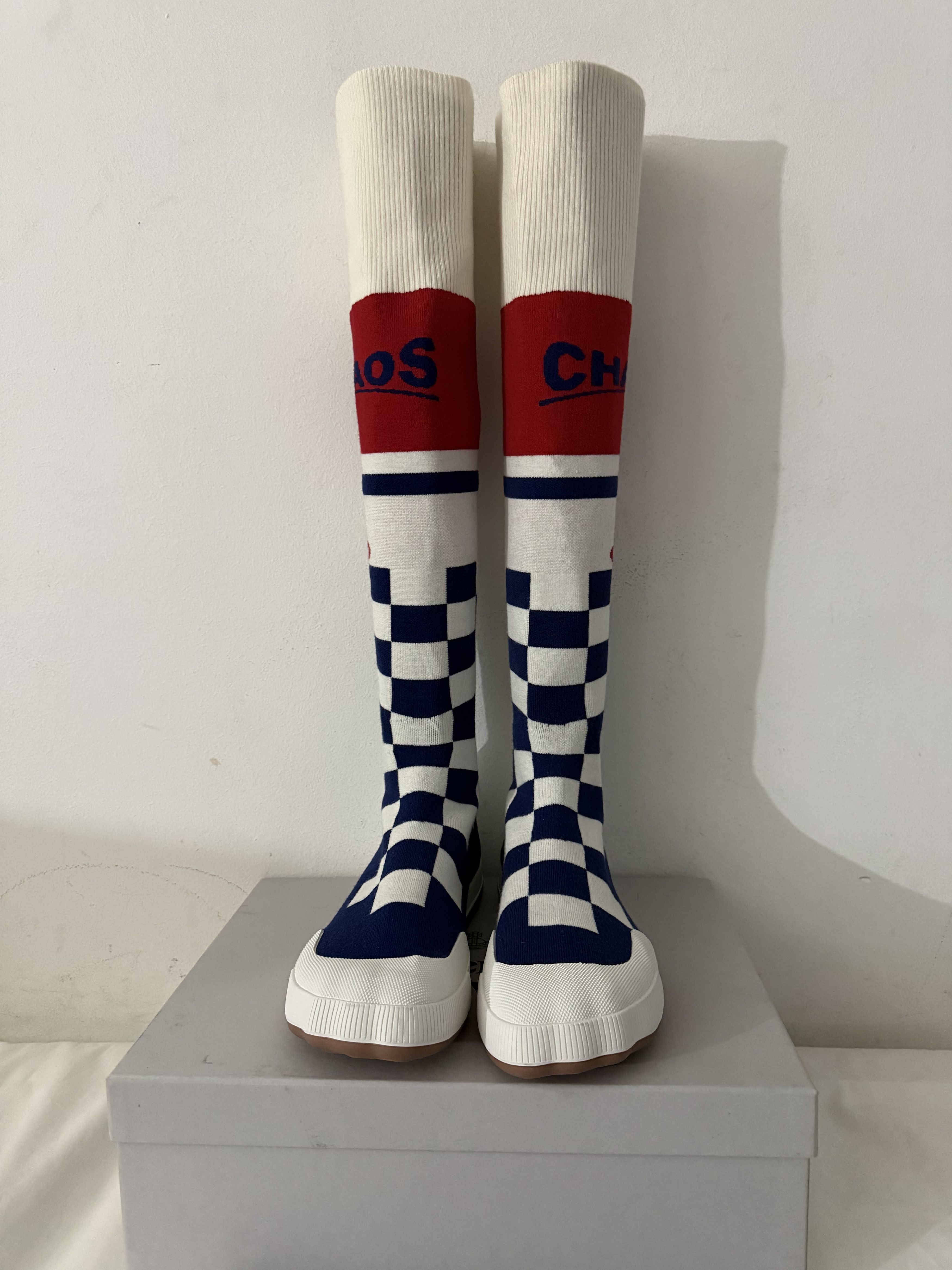 Vivienne Westwood Knee-high boots In Stretch Fabric Size US 9 / EU 42 - 4 Thumbnail
