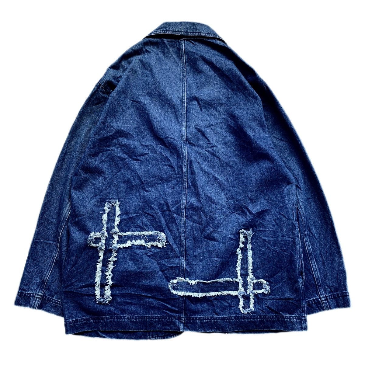 If Six Was Nine × Japanese Brand 🔥RARE🔥 Denim CR Tokyo Osaka Blazer blazzer Rare🔥 Size US M / EU 48-50 / 2 - 3 Thumbnail