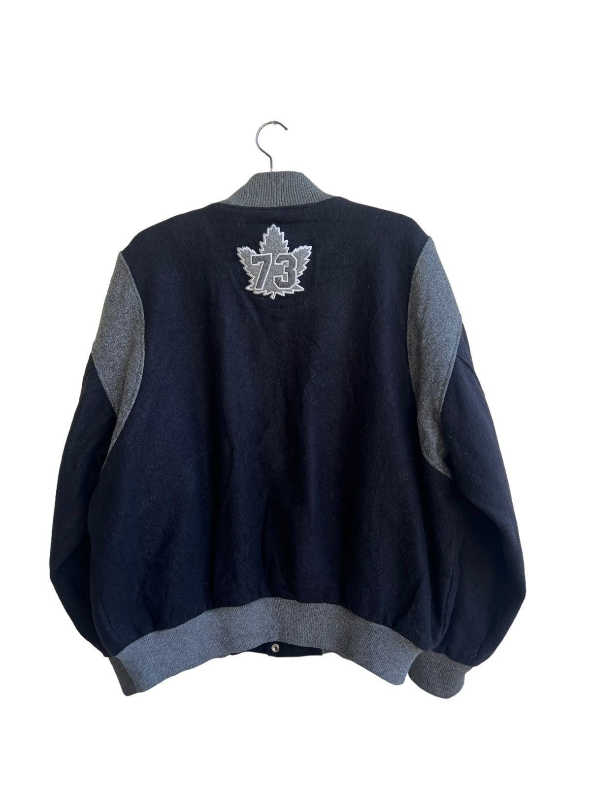 Roots Vintage ROOTS Spell Out Varsity Teddy Jacket Wool Size US XXL / EU 58 / 5 - 15 Thumbnail