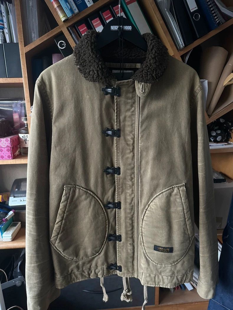 Neighborhood Neighborhood N1 Deck Jacket Iron Button Size US M / EU 48-50 / 2 - 1 Thumbnail