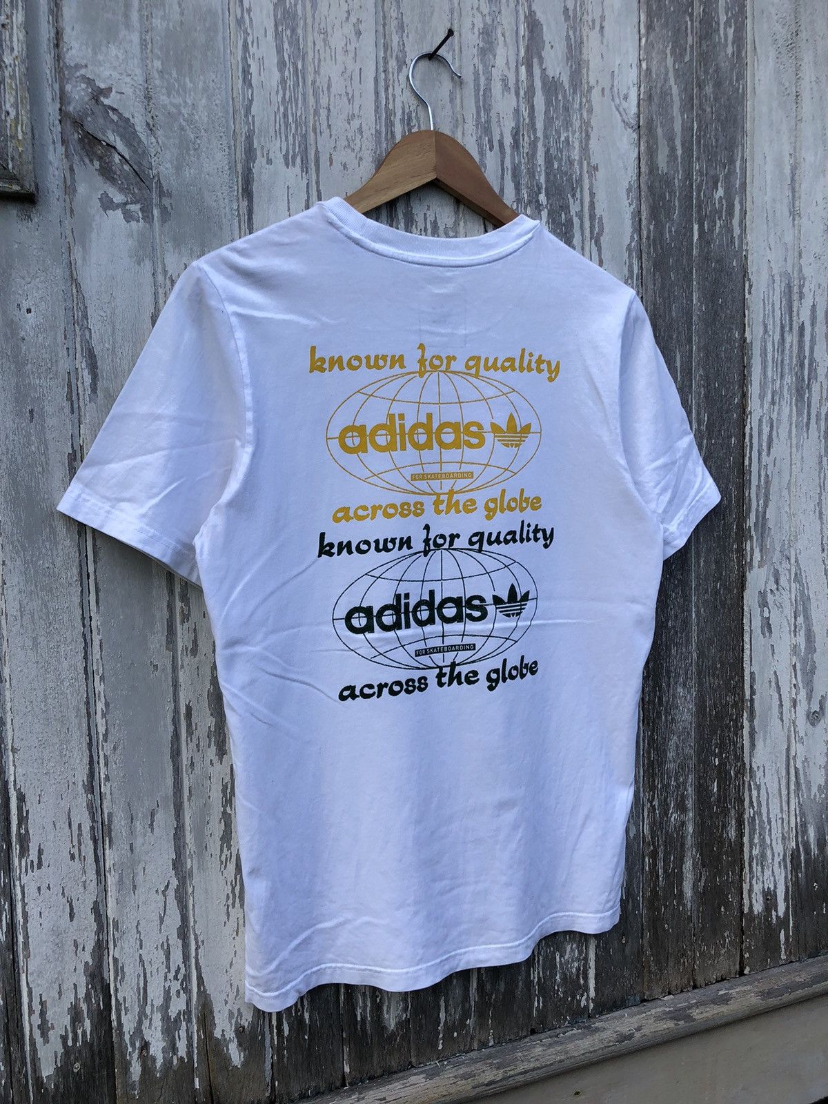 Adidas 🔥Crazy🔥Rare Adidas Globe For Skateboarding Tshirts Size US M / EU 48-50 / 2 - 5 Thumbnail