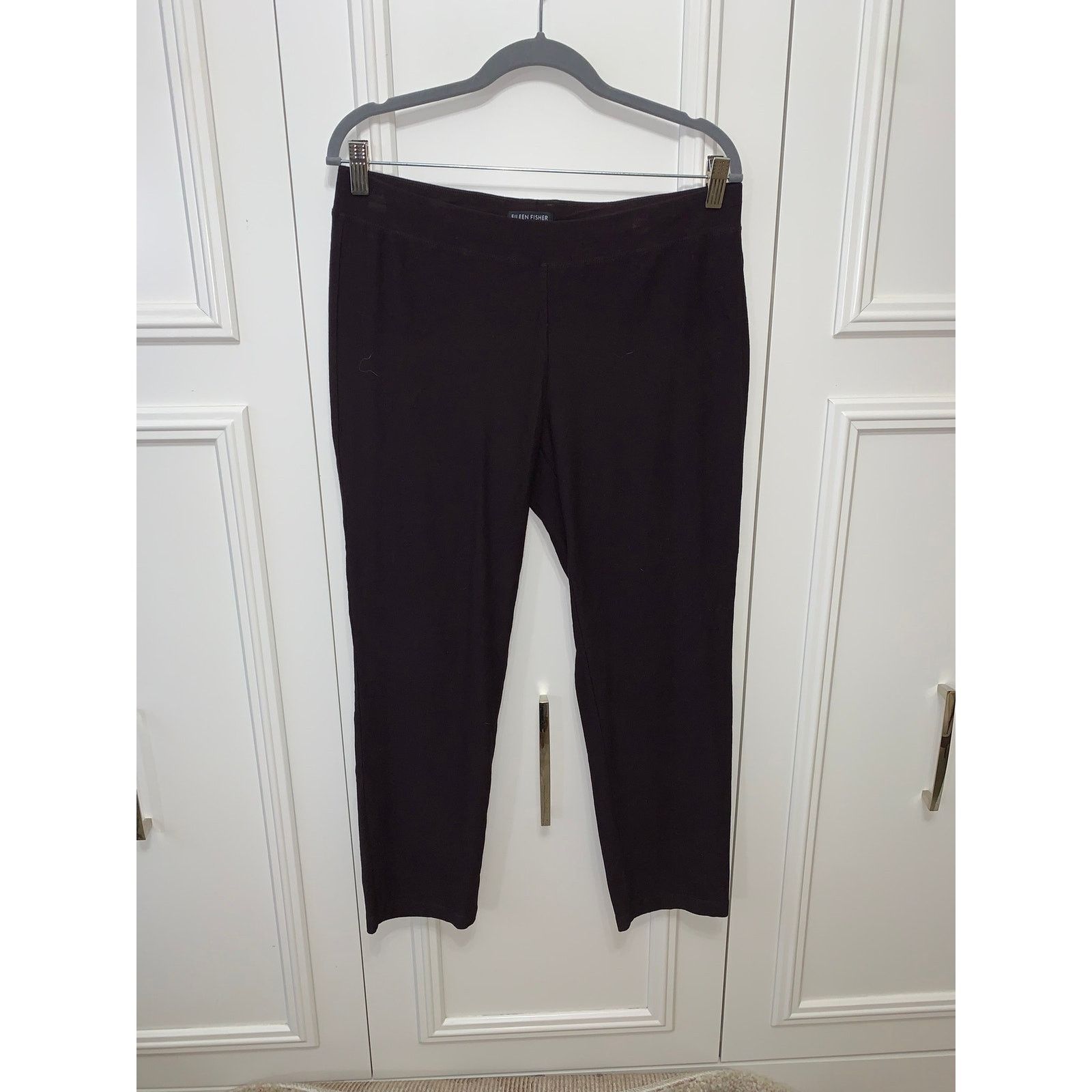 Eileen Fisher Eileen Fisher Women's Brown Slim Dress Pants Size Medium Size 28" / US 6 / IT 42 - 2 Thumbnail