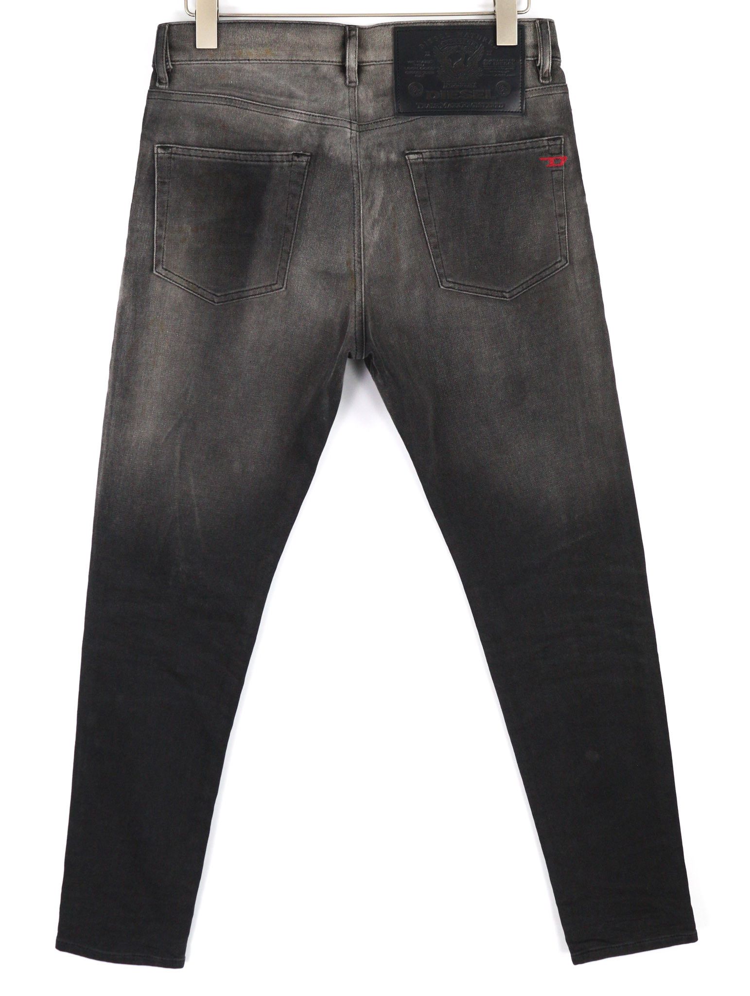 Diesel D-STRUKT JOGG 09B04 W30 Slim Stretch Black 40442 Size US 30 / EU 46 - 2 Thumbnail