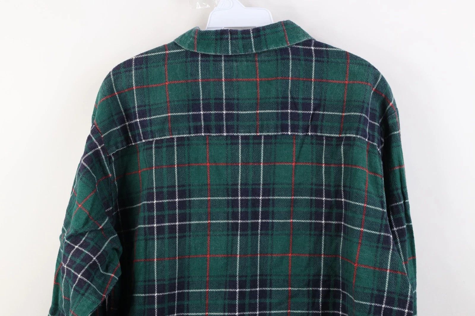 Vintage Vintage 90s Streetwear Flannel Collared Button Shirt Plaid Size US XXL / EU 58 / 5 - 7 Thumbnail