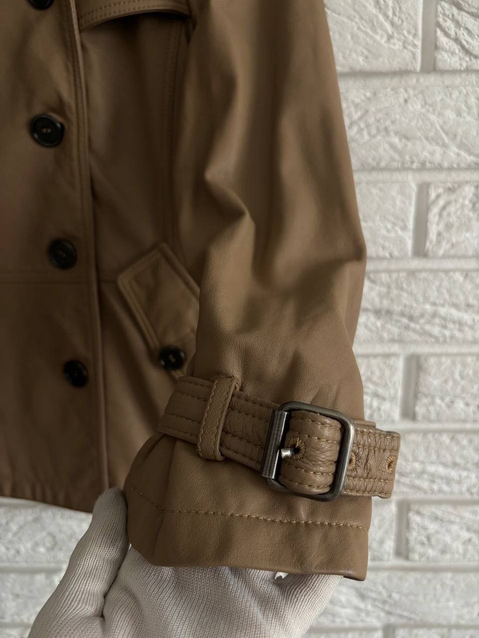 Burberry Burberry Leather Jacket 🤎new collection Size S / US 4 / IT 40 - 6 Thumbnail