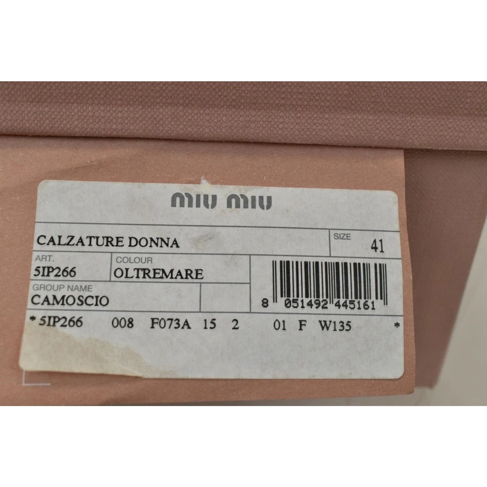 Miu Miu NIB MIU MIU PRADA BLUE SUEDE 5IP266 PLATFORM PUMPS 41 ITALY Size US 11 / IT 41 - 9 Thumbnail