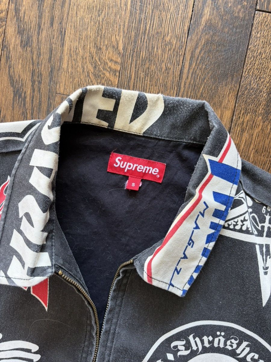 Supreme × Thrasher Supreme x thrasher all over print work jacket Size US S / EU 44-46 / 1 - 5 Thumbnail