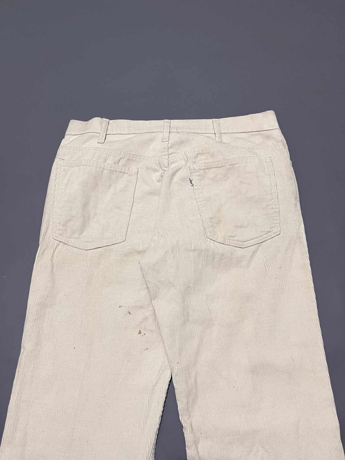 Levi's Vtg 1970’s Levi’s 663 Flare Corduroy pants Size US 34 / EU 50 - 4 Thumbnail