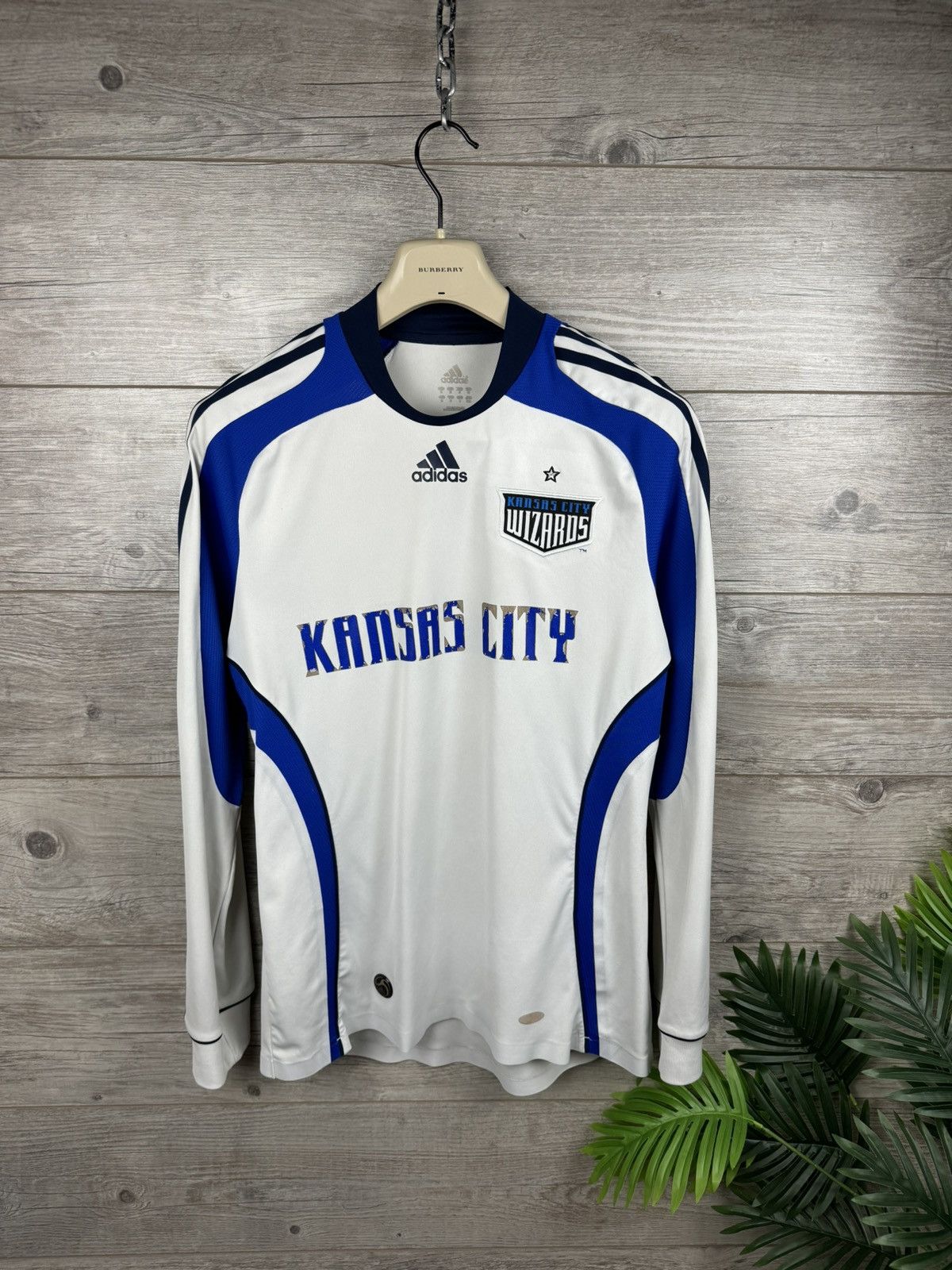 Adidas × Vintage Adidas Kansas City Wizards 2007 2008 vintage jersey size M Size US M / EU 48-50 / 2 - 1 Thumbnail
