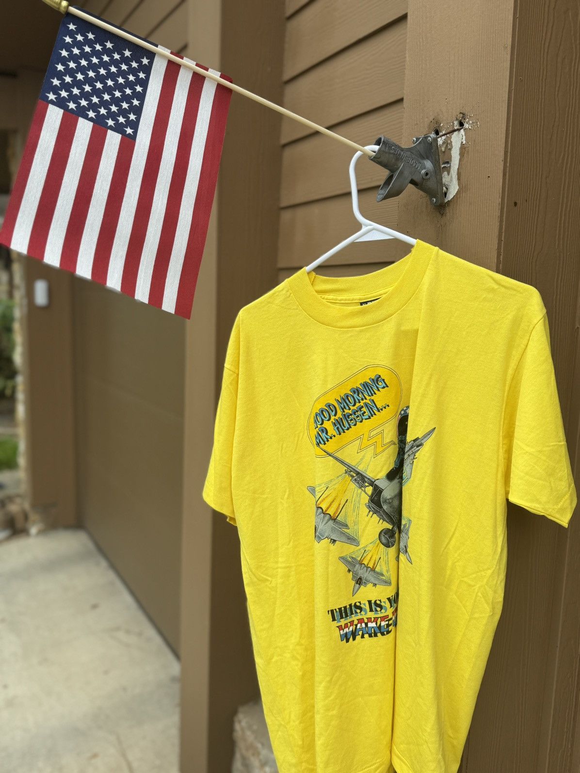 Vintage Vintage 1991 Gulf War Desert Storm Screen Stars Tee XL NWT L Size US XL / EU 56 / 4 - 2 Thumbnail