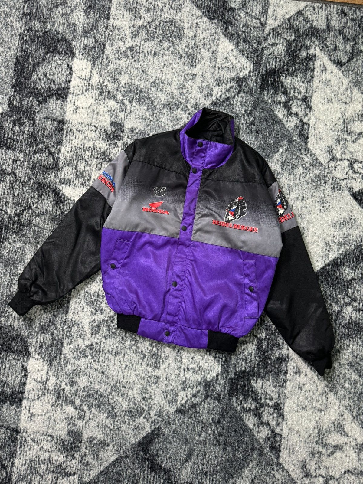 Honda Vintage Honda Racing Team Bomber Jacket Big Logo Y2K 90s Size US M / EU 48-50 / 2 - 1 Thumbnail