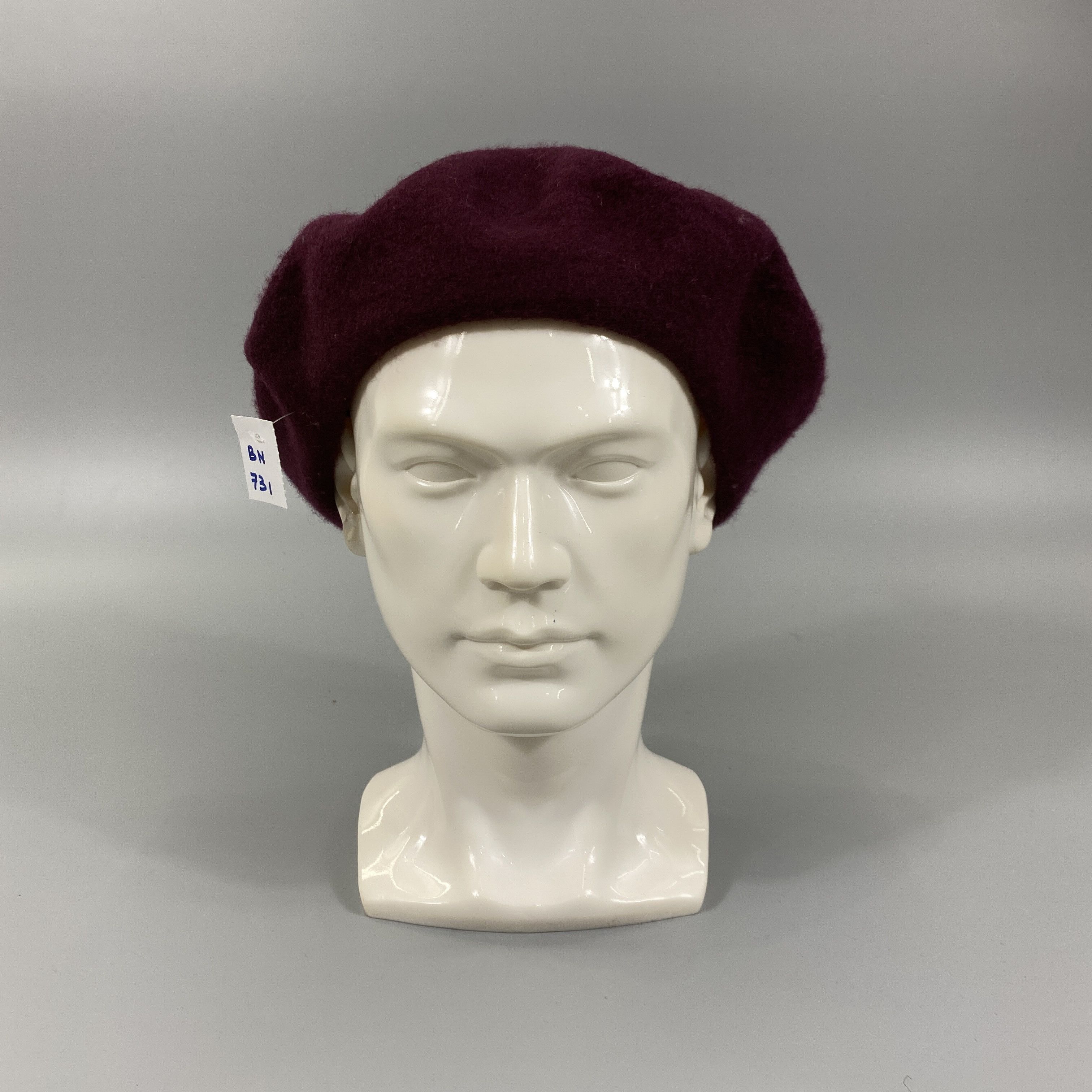 Japanese Brand Burgandy Beret -BN731 Size ONE SIZE - 2 Thumbnail