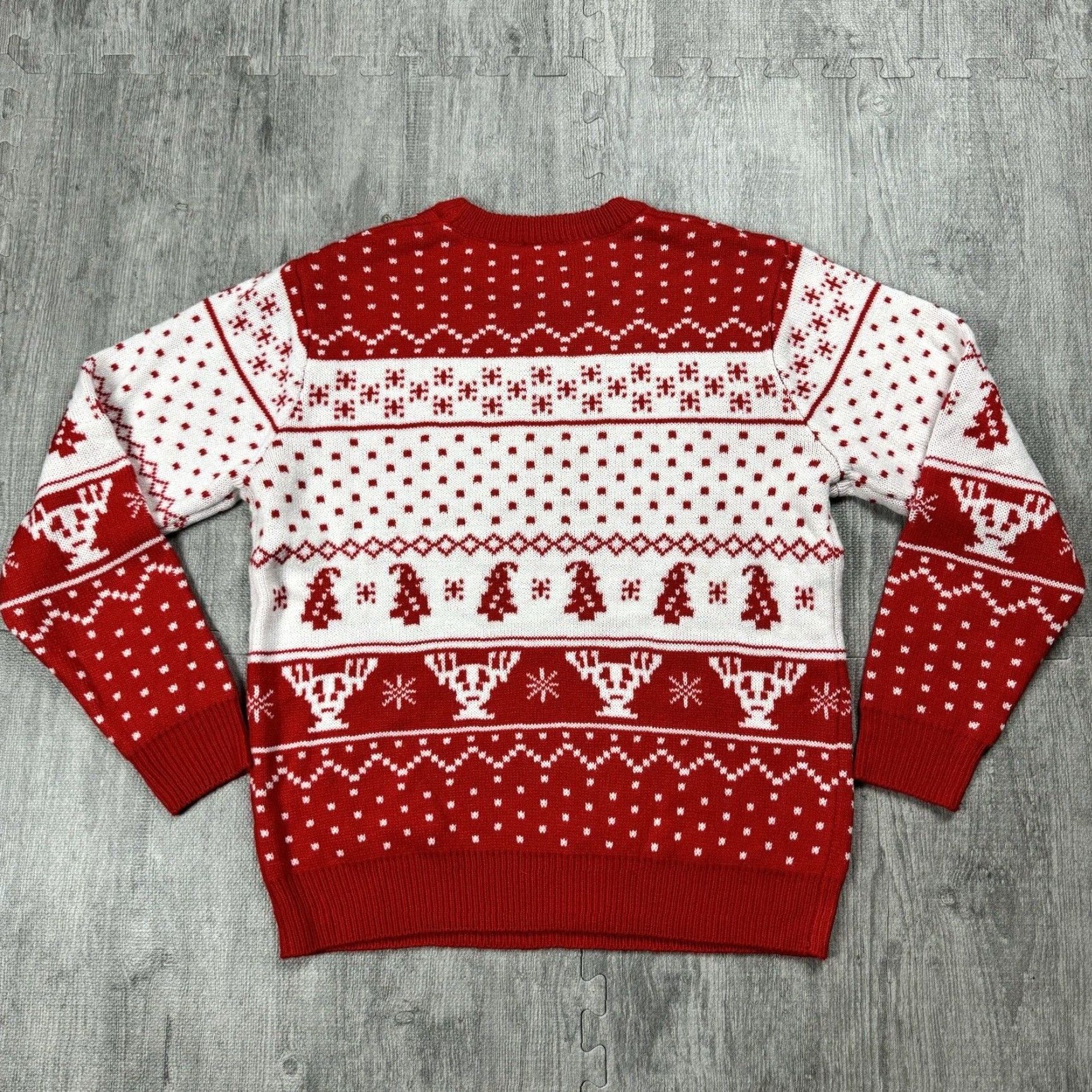 Ripple Junction NATIONAL LAMPOON VACATION SHITTERS Christmas Sweater Knit Pullover Multicolor L Men Adults Size US L / EU 52-54 / 3 - 6 Thumbnail
