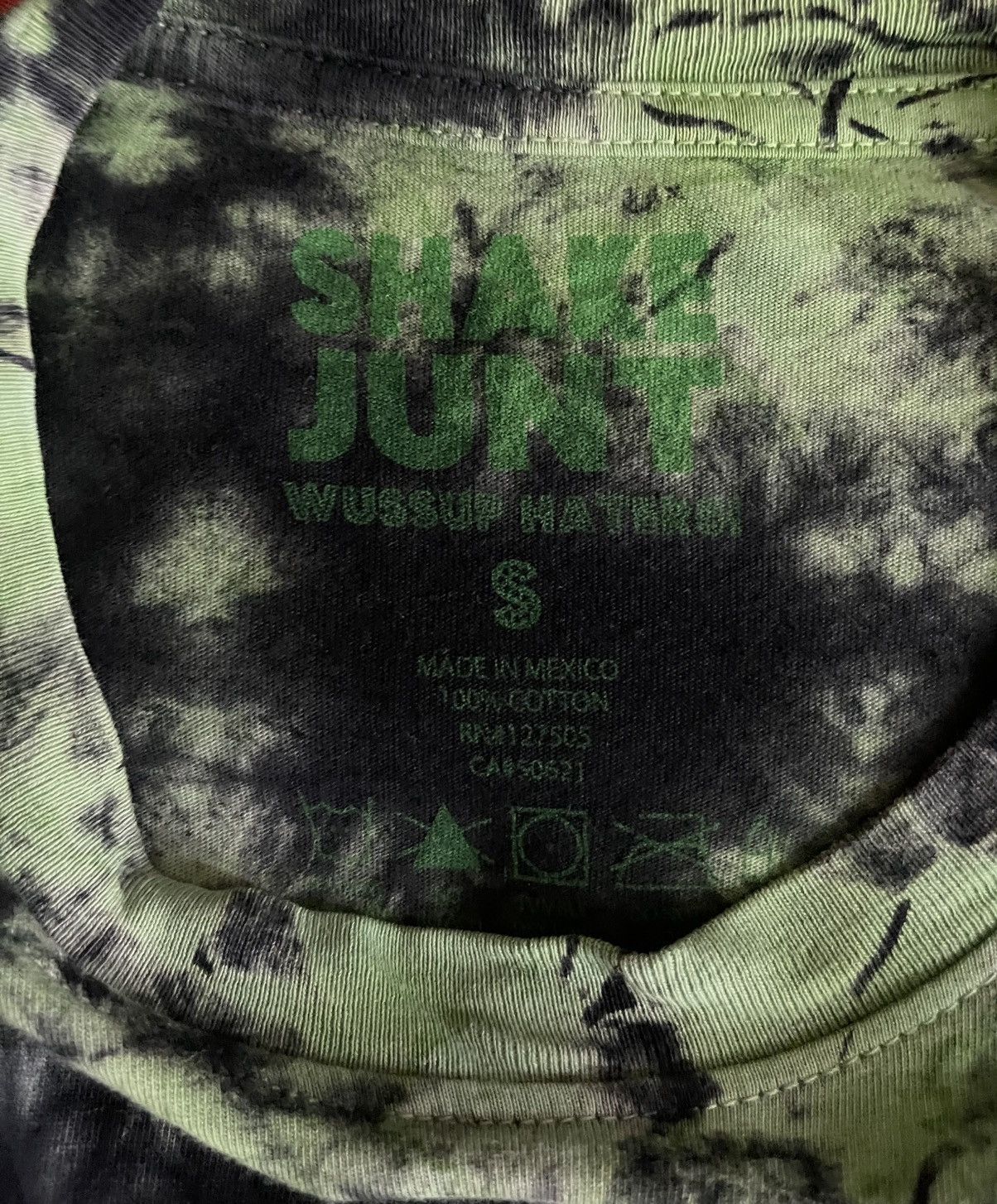 Vintage Y2K Shake Junt Skatebrand Tie dye Size US S / EU 44-46 / 1 - 4 Thumbnail