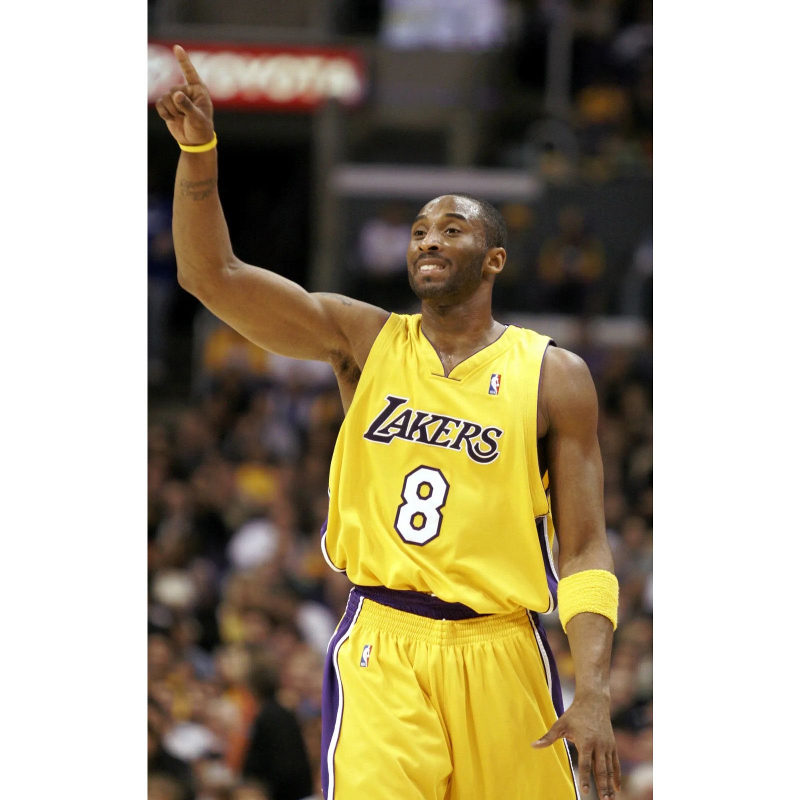 Adidas Kobe Bryant Los Angeles Lakers #8 Adidas NBA Jersey Sz M Size US M / EU 48-50 / 2 - 13 Thumbnail