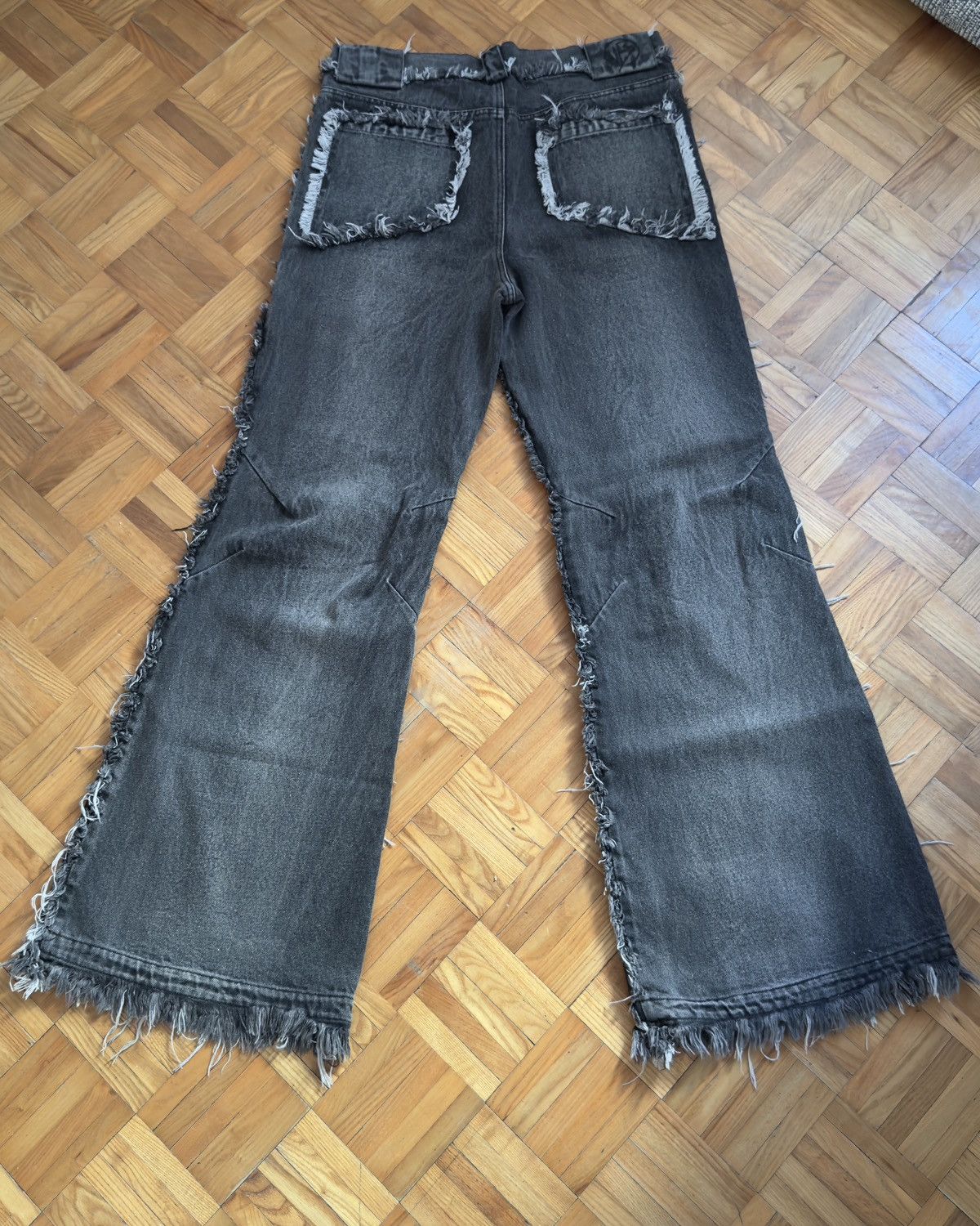 No Faith Studios NO/FATH STUDIOS Stone Wash Grey Size US 34 / EU 50 - 2 Thumbnail