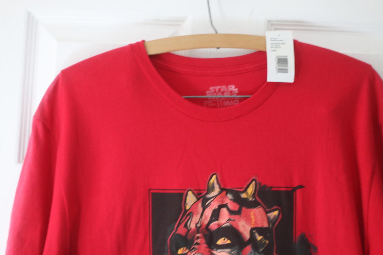 Star Wars Star Wars Graphic T-Shirt with Darth Maul Print L MAD Engine Size ONE SIZE - 4 Thumbnail