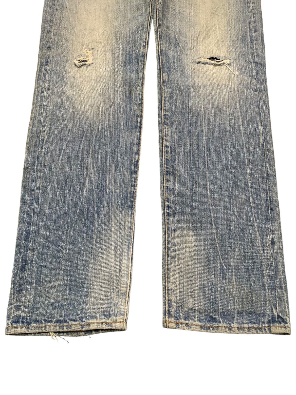 American Eagle Outfitters Vintage American Eagle Outfitters Selvedge Distressed Jeans Size US 32 / EU 48 - 8 Thumbnail