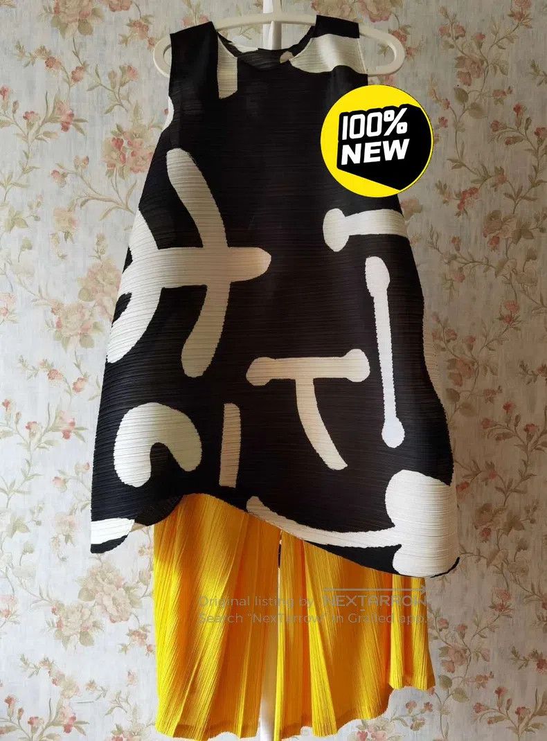 Issey Miyake Issey Miyake size:2 Yellow Trousers Size 23" - 2 Thumbnail
