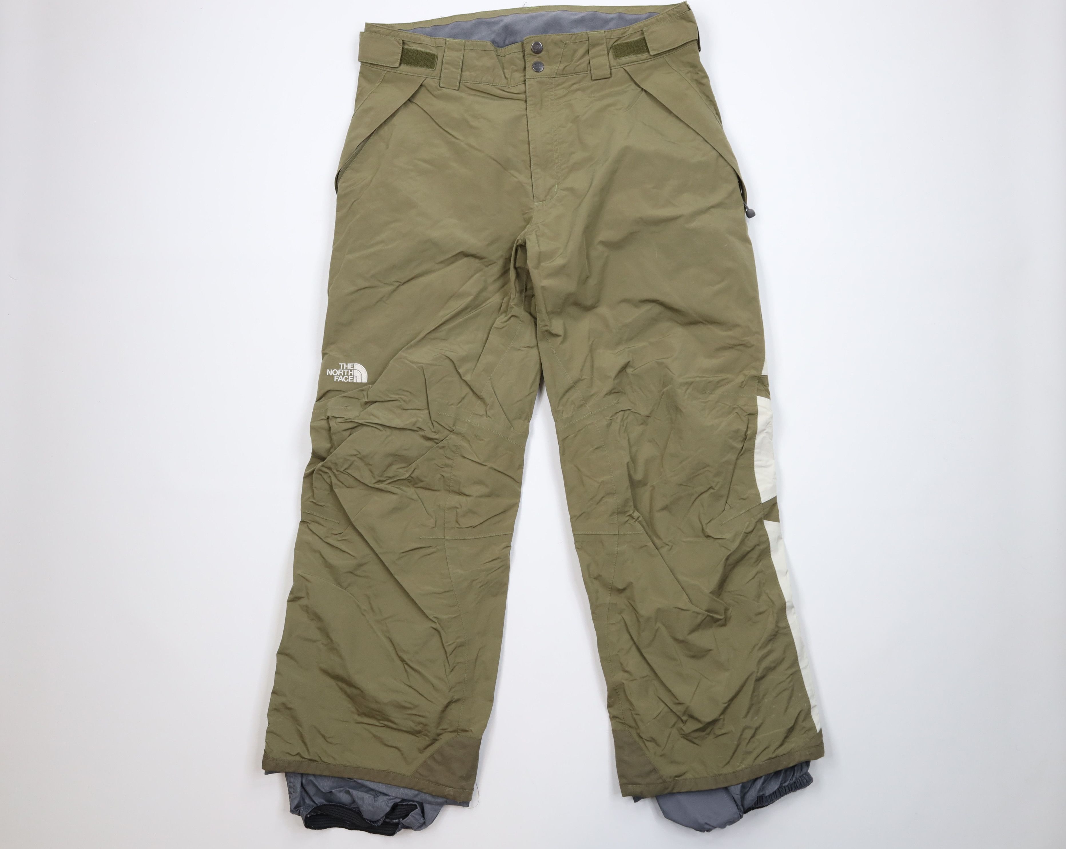 The North Face Vintage The North Face Wide Leg Snow Pants Snowboard Green Size US 32 / EU 48 - 1 Thumbnail