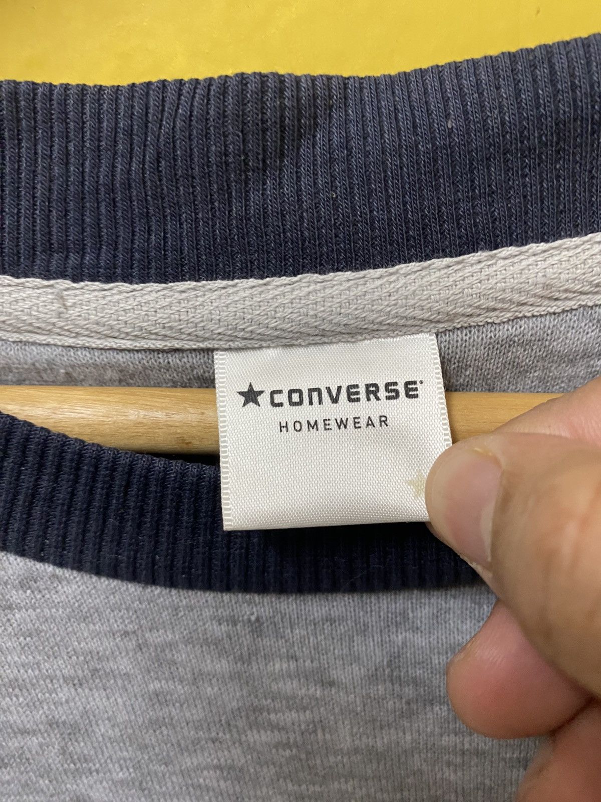 Converse Converse Tshirt Long Sleeve Crewneck Size US L / EU 52-54 / 3 - 6 Thumbnail