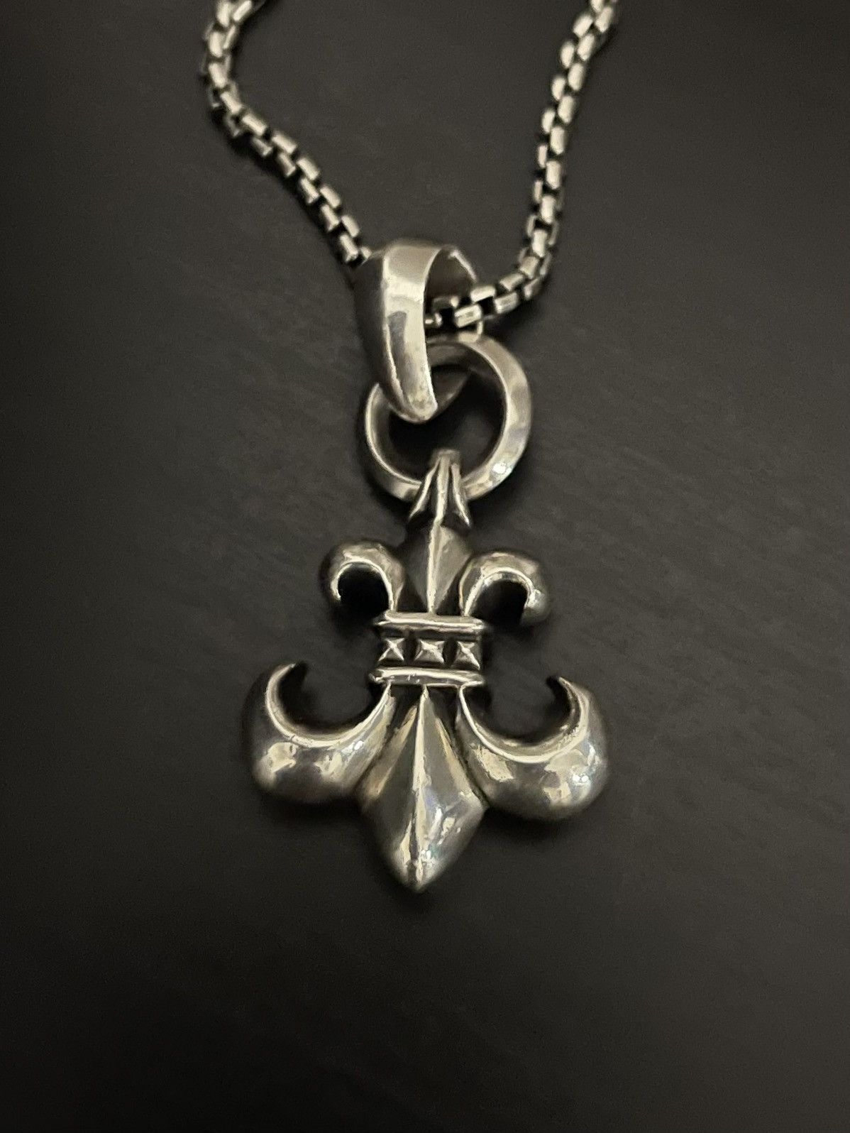 CHROME HEARTS BS FLEUR W/BALE ネックレストップ Chrome Hearts Chrome Hearts BS Fleur Pendant with Bale | Grailed