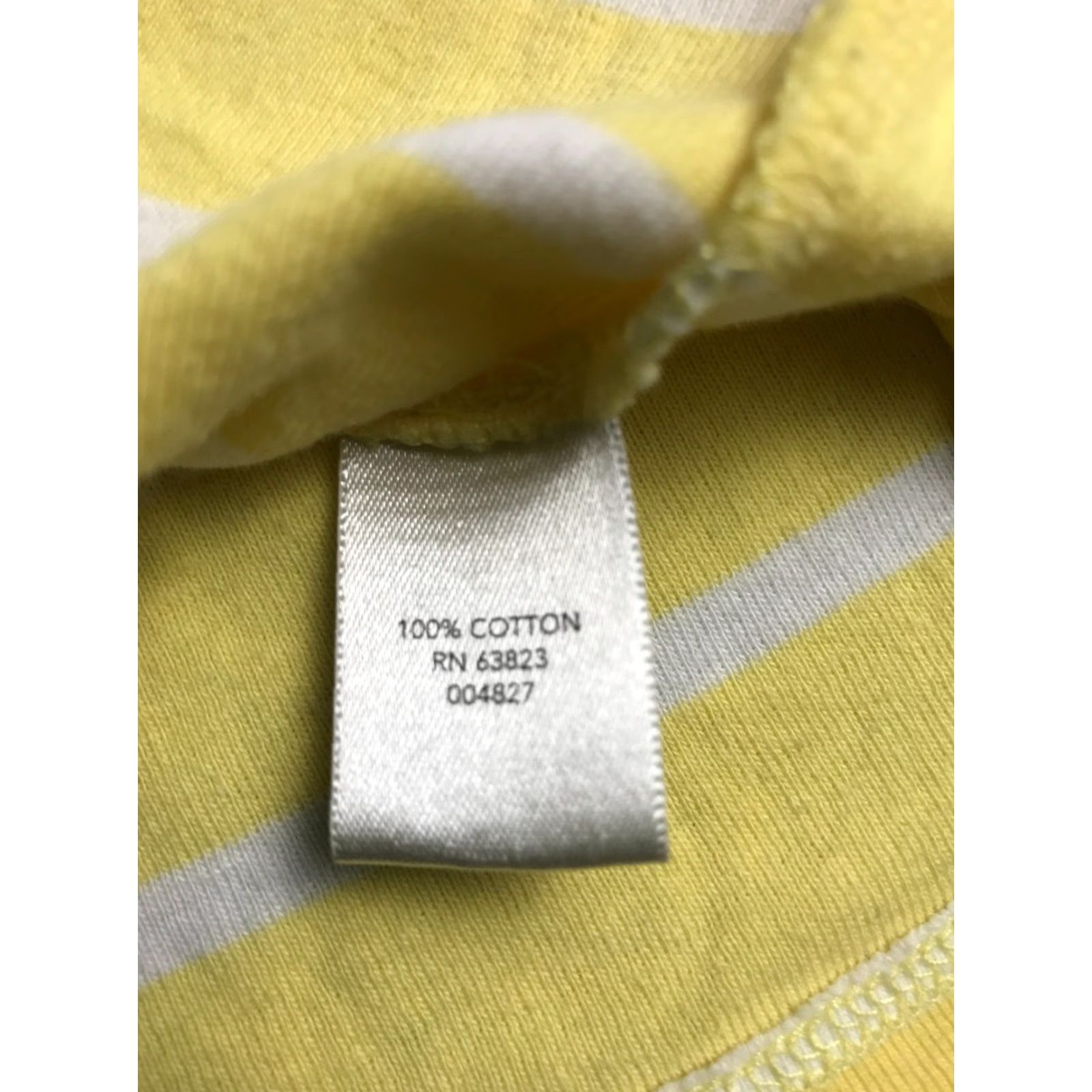 Vintage Christopher & Banks Shirt Women's XL Yellow Striped T-Shirt Casual Layer Your Look Mens? Girls? Wait. Size XL / US 12-14 / IT 48-50 - 7 Thumbnail