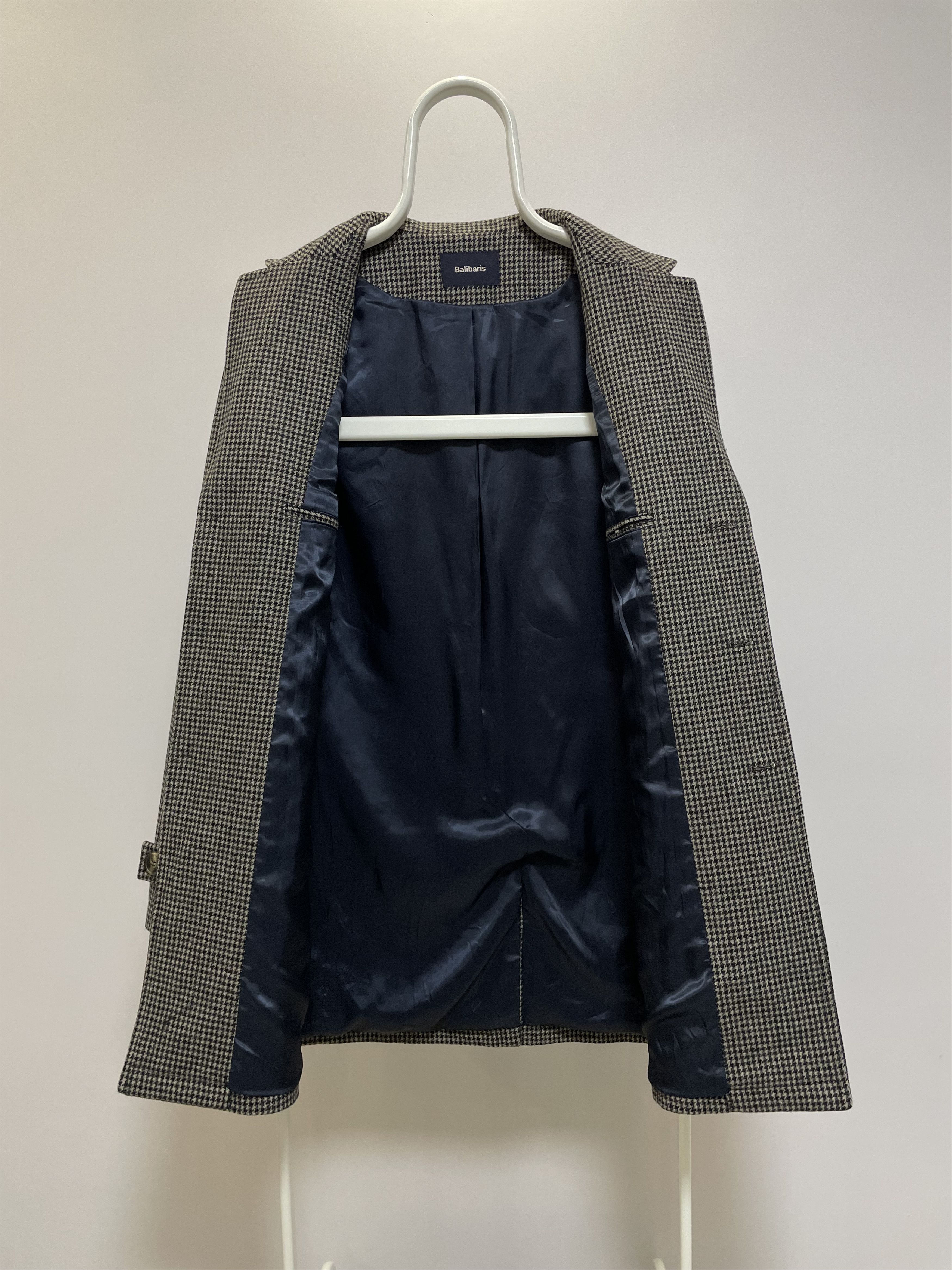 Balibaris Balibaris Overcoat Tweed Wool Coat Edmond Jacket Trench Mens Size US S / EU 44-46 / 1 - 5 Thumbnail