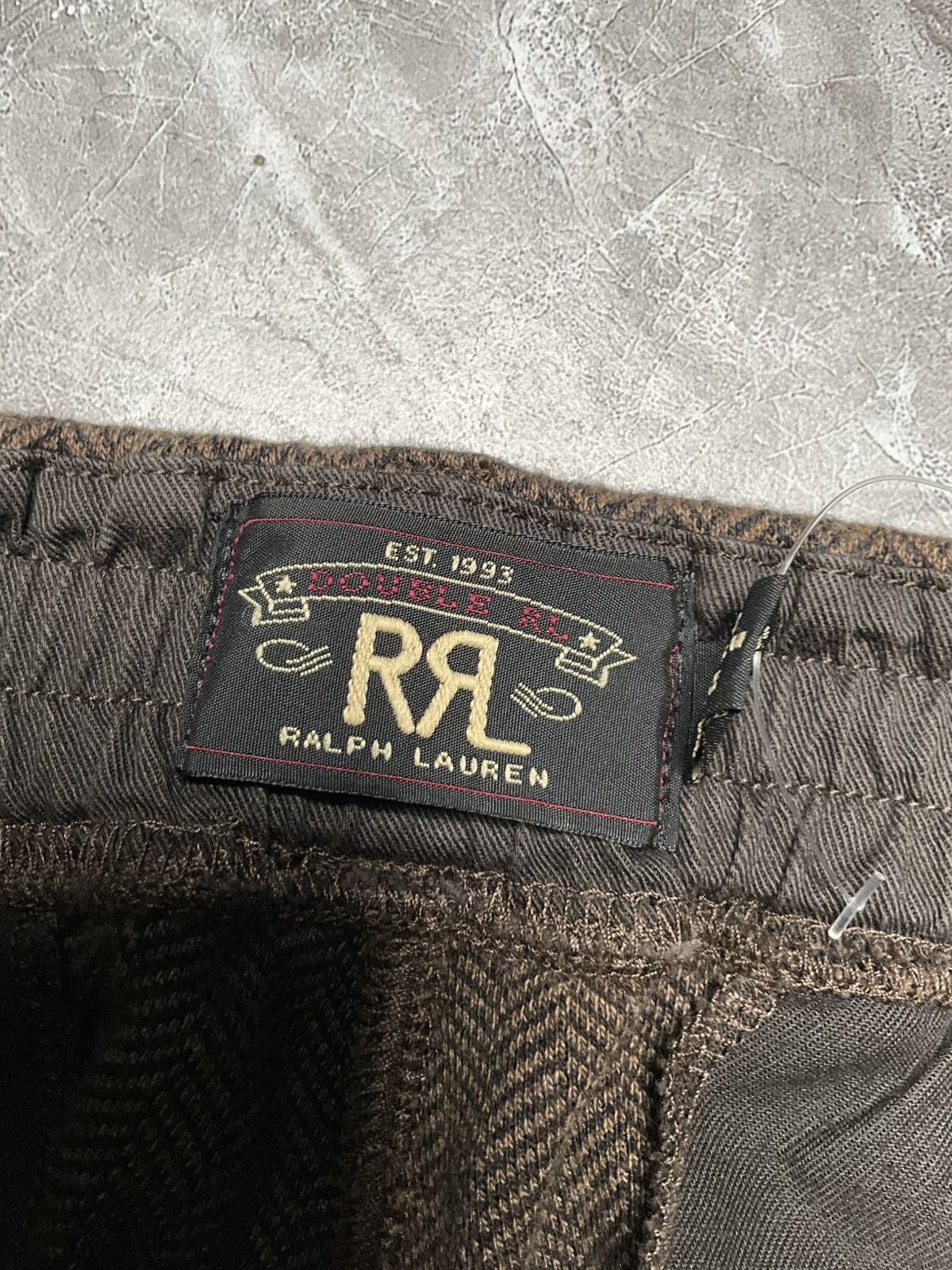 RRL Ralph Lauren RRL HERRINGBONE MILITARY POCKET SWEATPANTS Size US 32 / EU 48 - 7 Thumbnail