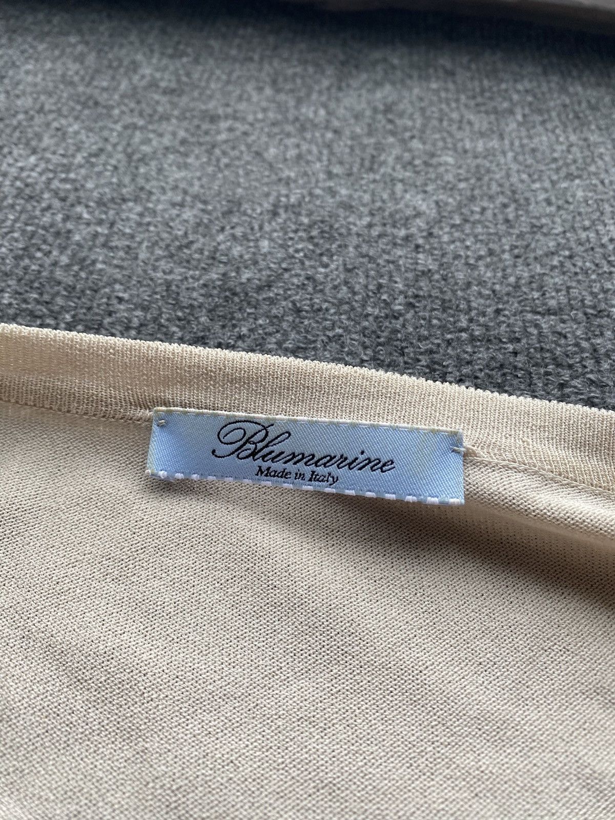 Blumarine 🔥Blumarine Unique Sweater Dress Beige wom sexy rare m sz Size M / US 6-8 / IT 42-44 - 4 Thumbnail
