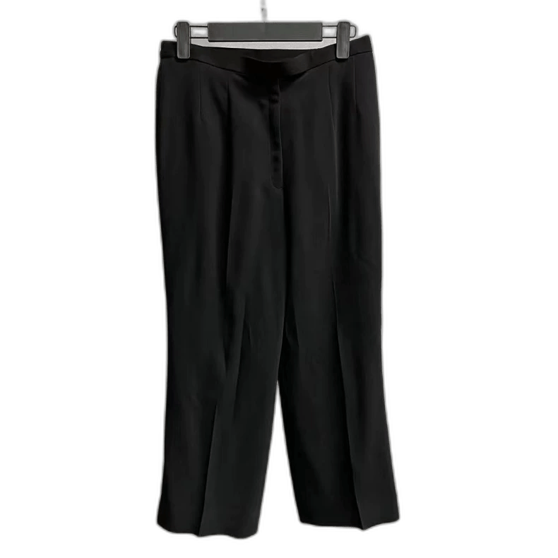 Chloe Black High-Quality Tailored Casual Trousers Size US 26 / EU 42 - 1 Thumbnail