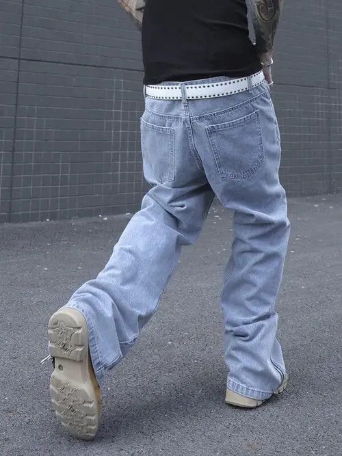 Japanese Brand Sawako x Honda Zipper Baggy Drip Jeans Size US 32 / EU 48 - 4 Thumbnail