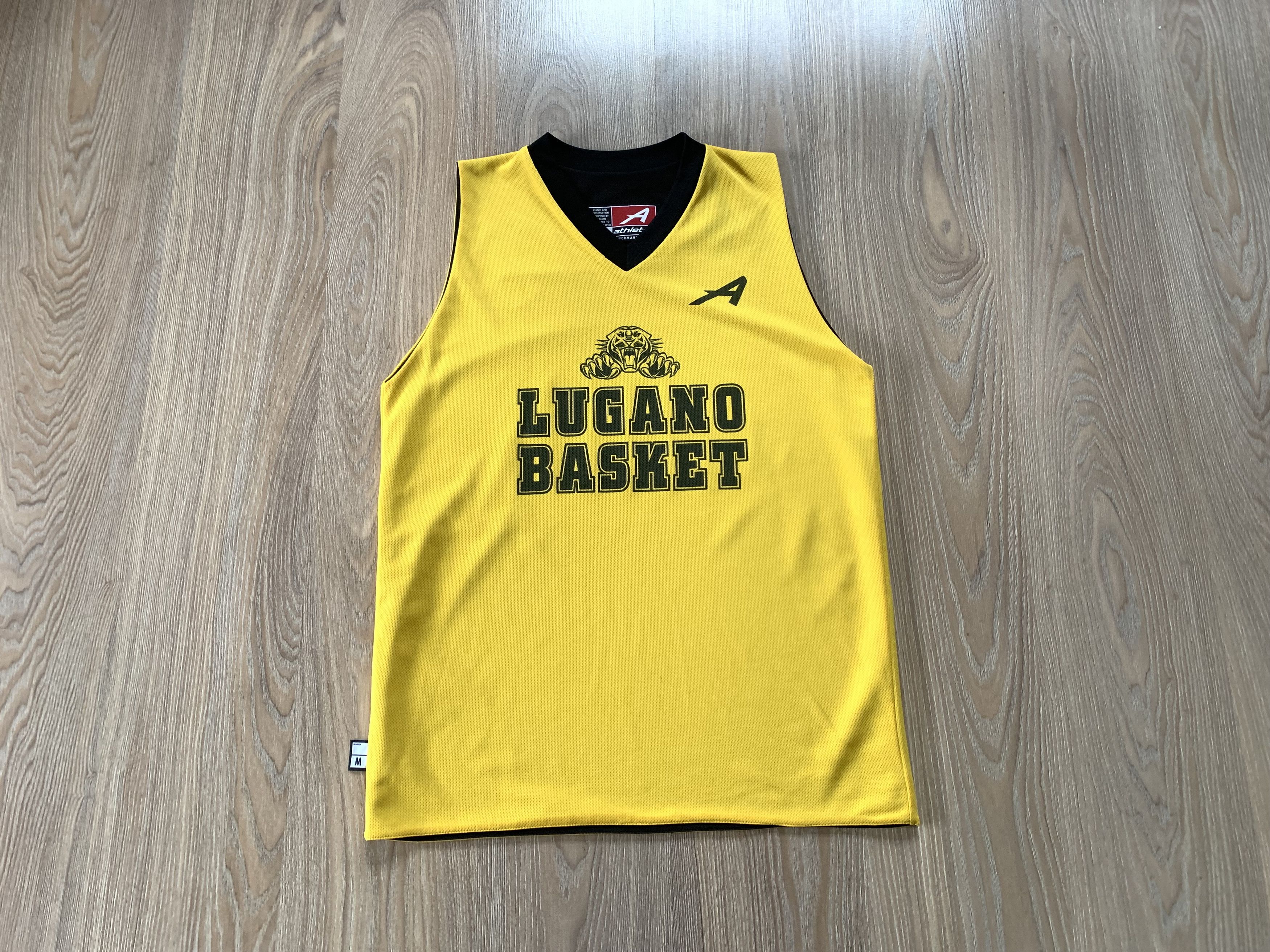 Other Vintage Lugano Basket Tank Top Two-Sided Jersey Size US M / EU 48-50 / 2 - 2 Thumbnail