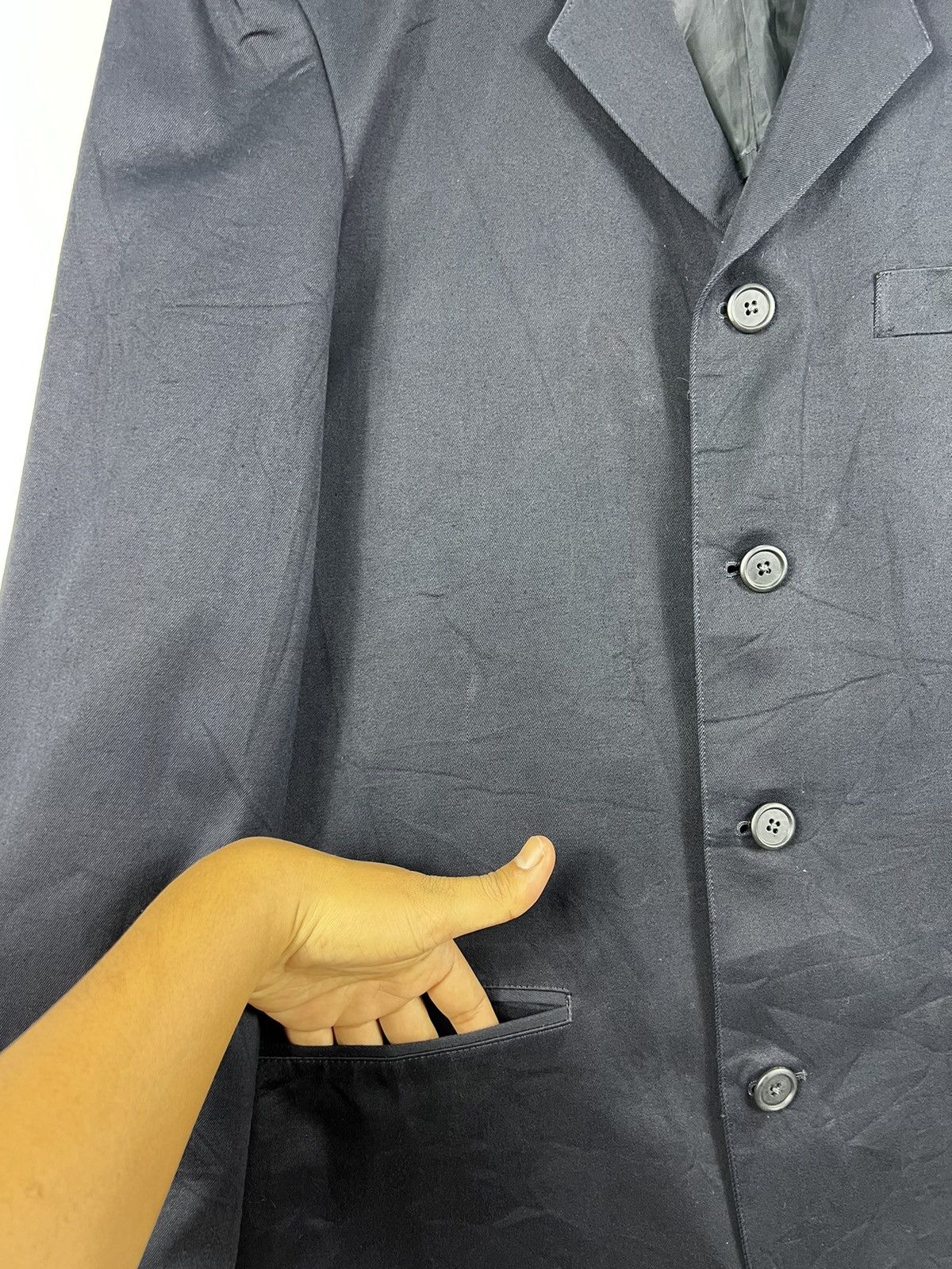 Yohji Yamamoto 🔥 VINTAGE Y's For Men JACKET - M Size US M / EU 48-50 / 2 - 6 Thumbnail