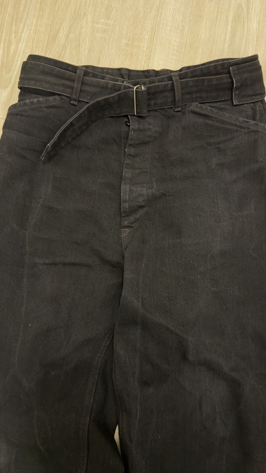 Comoli Comoli - Belted Denim - 1 Size US 31 - 3 Thumbnail