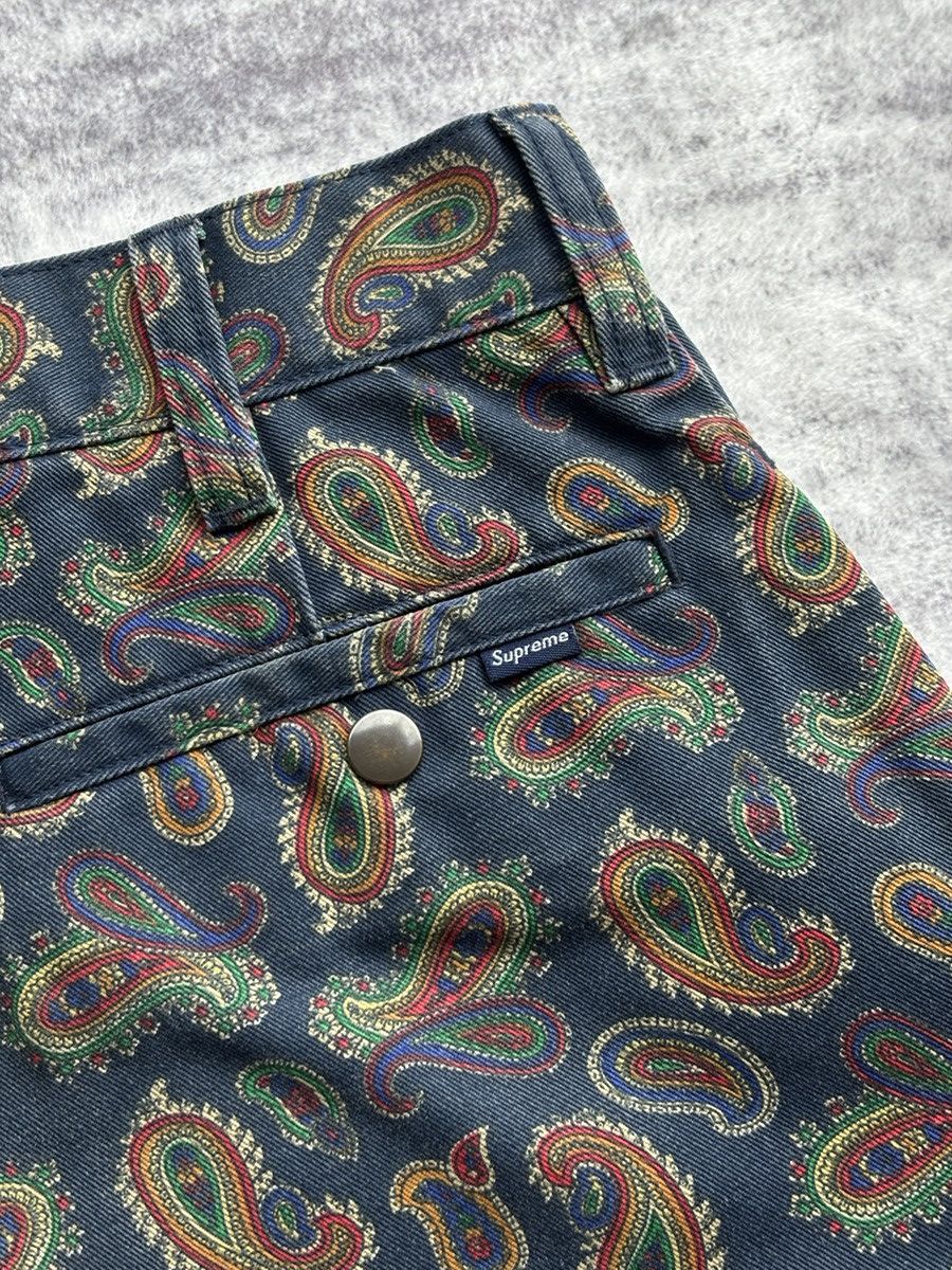 Supreme Supreme Paisley Work Pants 30 Size US 30 / EU 46 - 8 Thumbnail