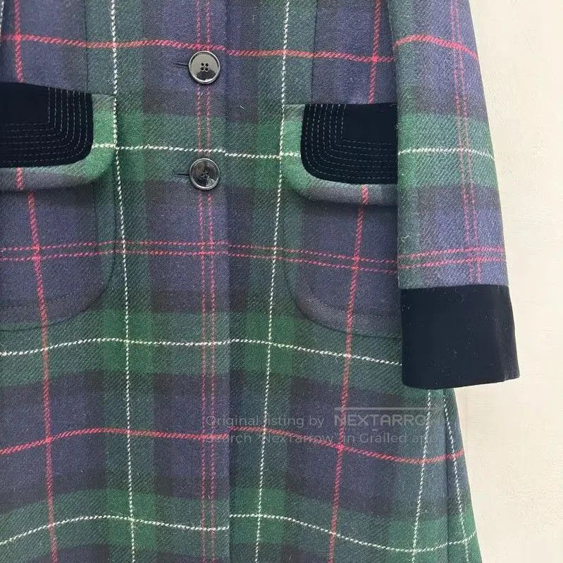 Miu Miu Miu Miu Color Block Wool Coat for Winter . Size M / US 6-8 / IT 42-44 - 4 Thumbnail