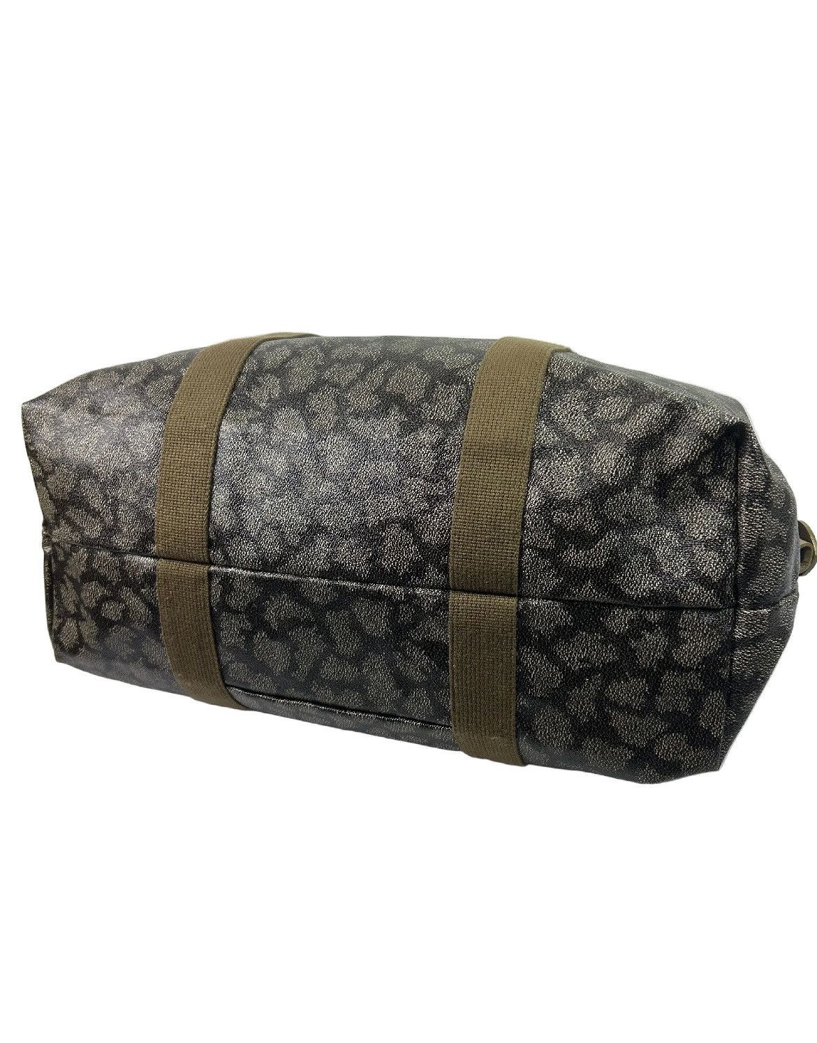 Yves Saint Laurent YSL Canvas Leather Duffle Bag Size ONE SIZE - 4 Thumbnail