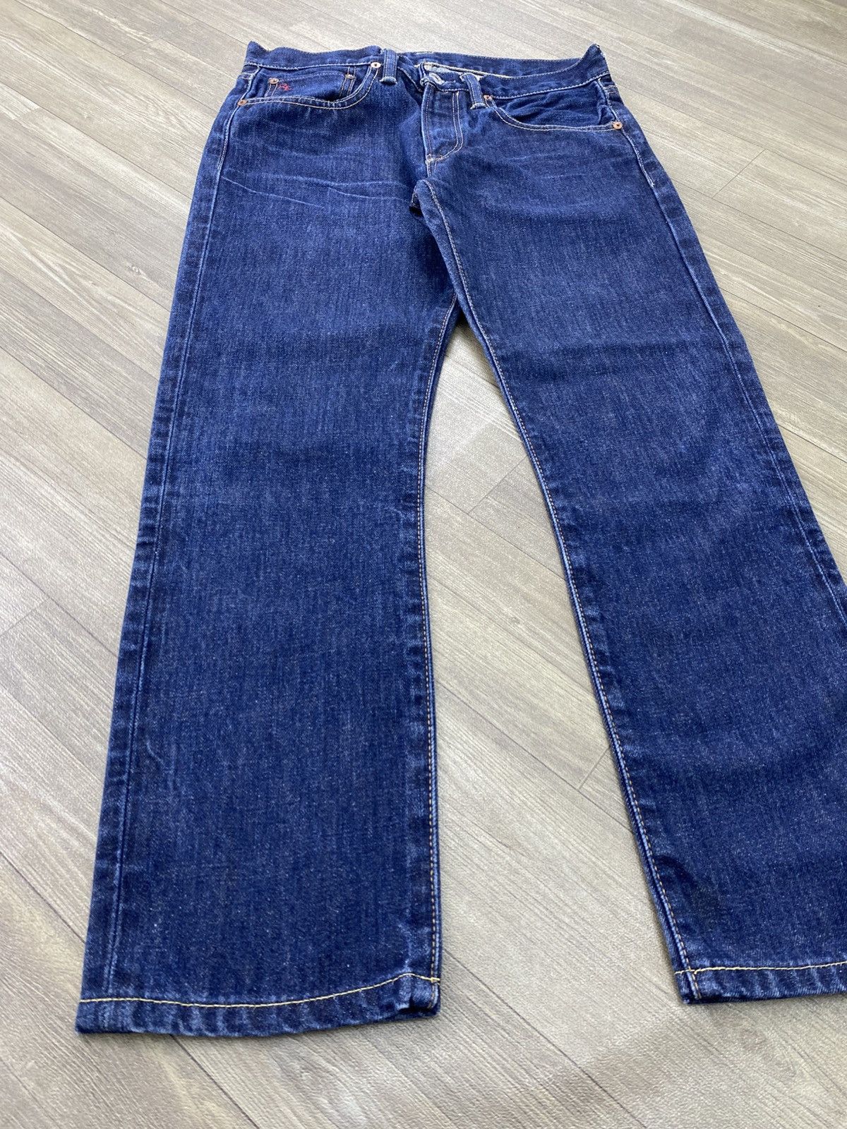 Polo Ralph Lauren Vintage Polo Ralph Lauren RL Blue Straight Jeans Size US 28 / EU 44 - 2 Thumbnail