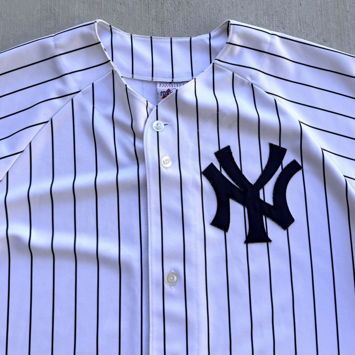 Majestic Vintage New York Yankees Jersey Majestic 90s Button Up Size US XXL / EU 58 / 5 - 2 Thumbnail