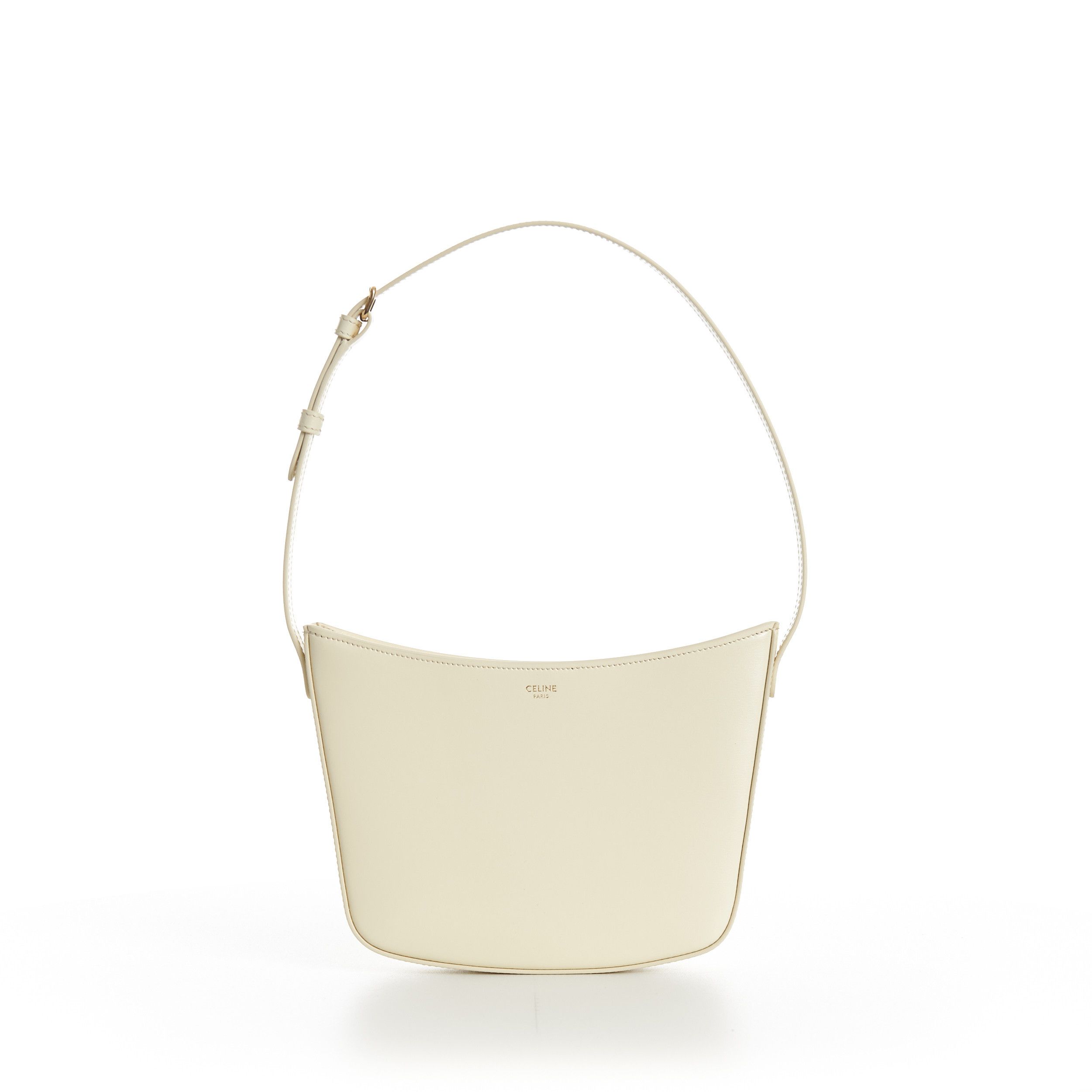 Celine Medium Celine Croque Bag Sunlight Yellow - Shiny Calfskin Size ONE SIZE - 1 Thumbnail