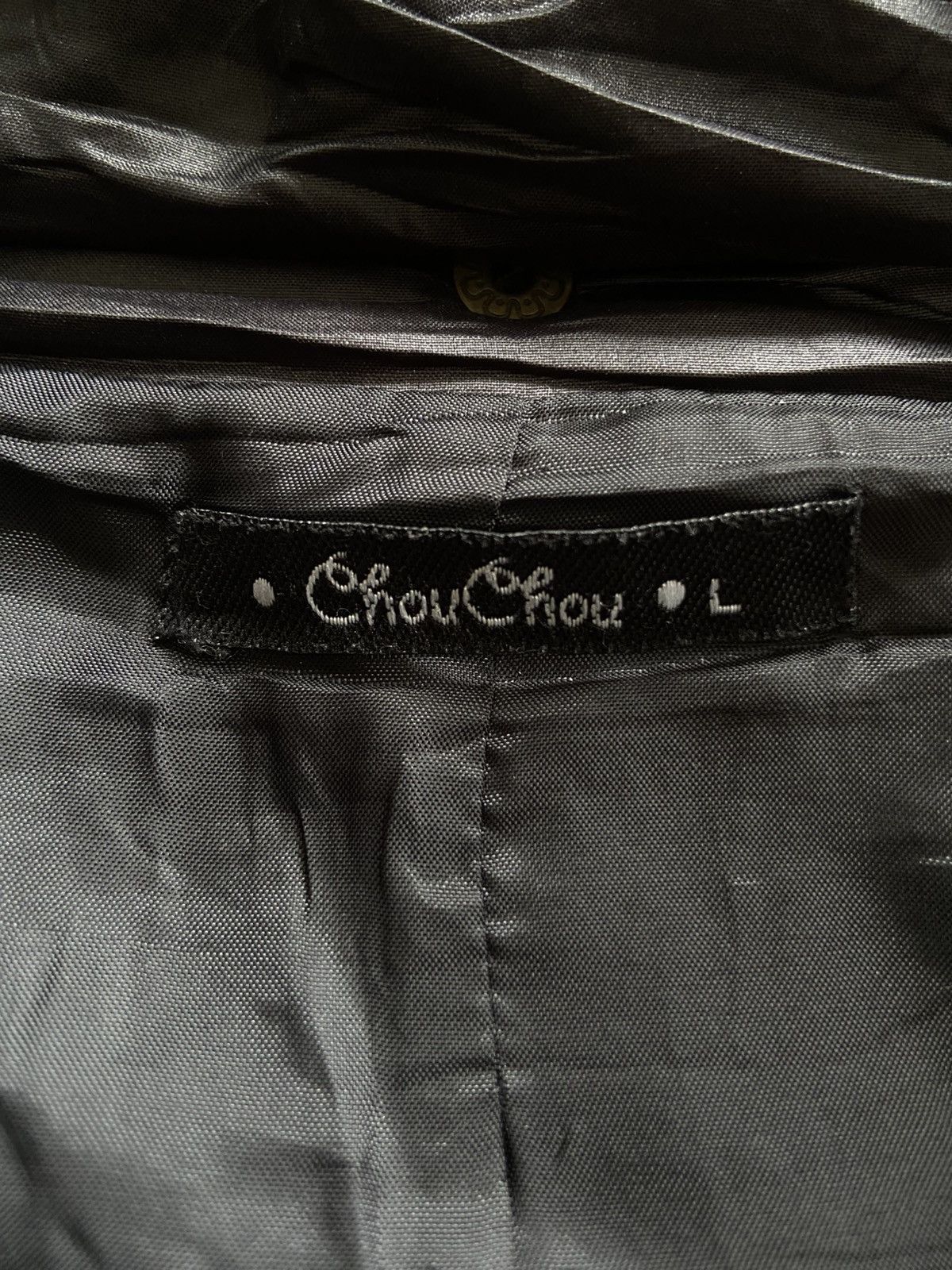 Japanese Brand 2000s ChouChou - Vkei Style Boxy Fur Jacket Size M / US 6-8 / IT 42-44 - 6 Thumbnail