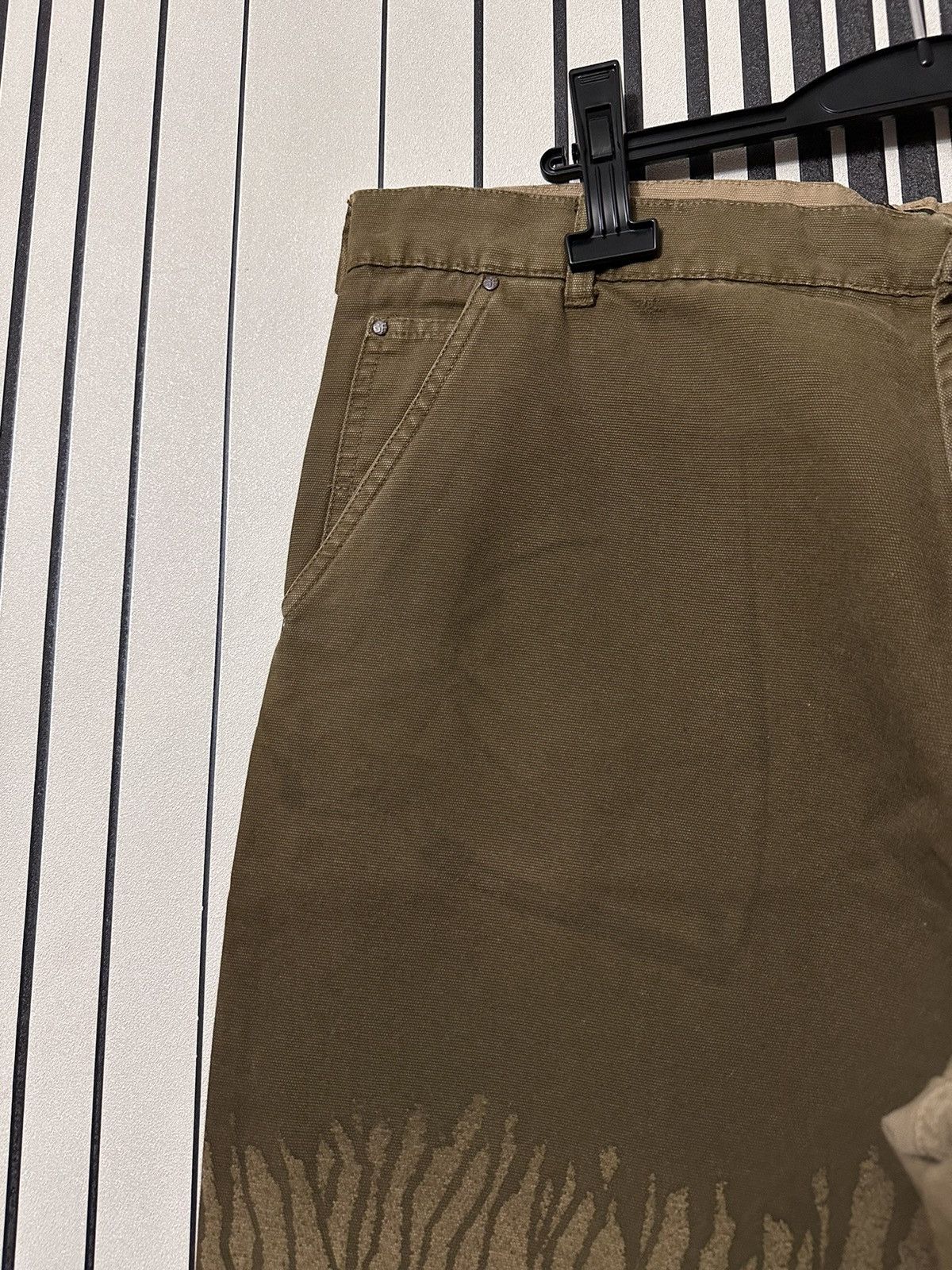 Gianfranco Ferre 2004 Gianfranco Ferre Army-Military Rarest Denim Pants Size US 37 - 3 Thumbnail